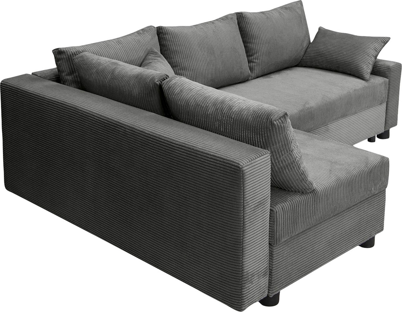 COLLECTION AB Ecksofa »30 Jahre Jubiläums-Modell Parma L-Form«, inkl. Bettfunktion und Bettkasten, in Cord, frei stellbar