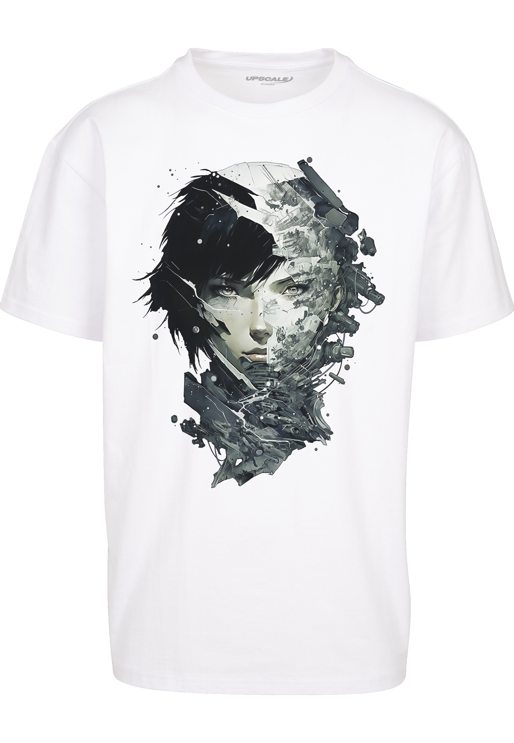 Upscale by Mister Tee T-Shirt "Upscale by Mister Tee Herren Puppet Master Heavy Oversize Tee" 1 Stk.