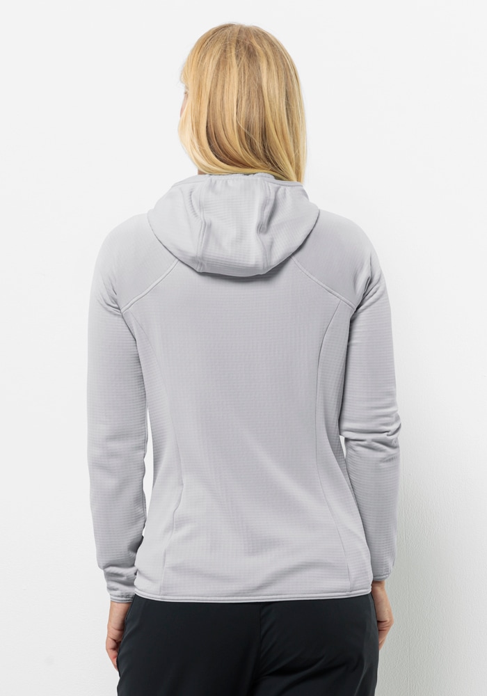 Jack Wolfskin Fleecejacke »KOLBENBERG HOODED FZ W«, mit Kapuze