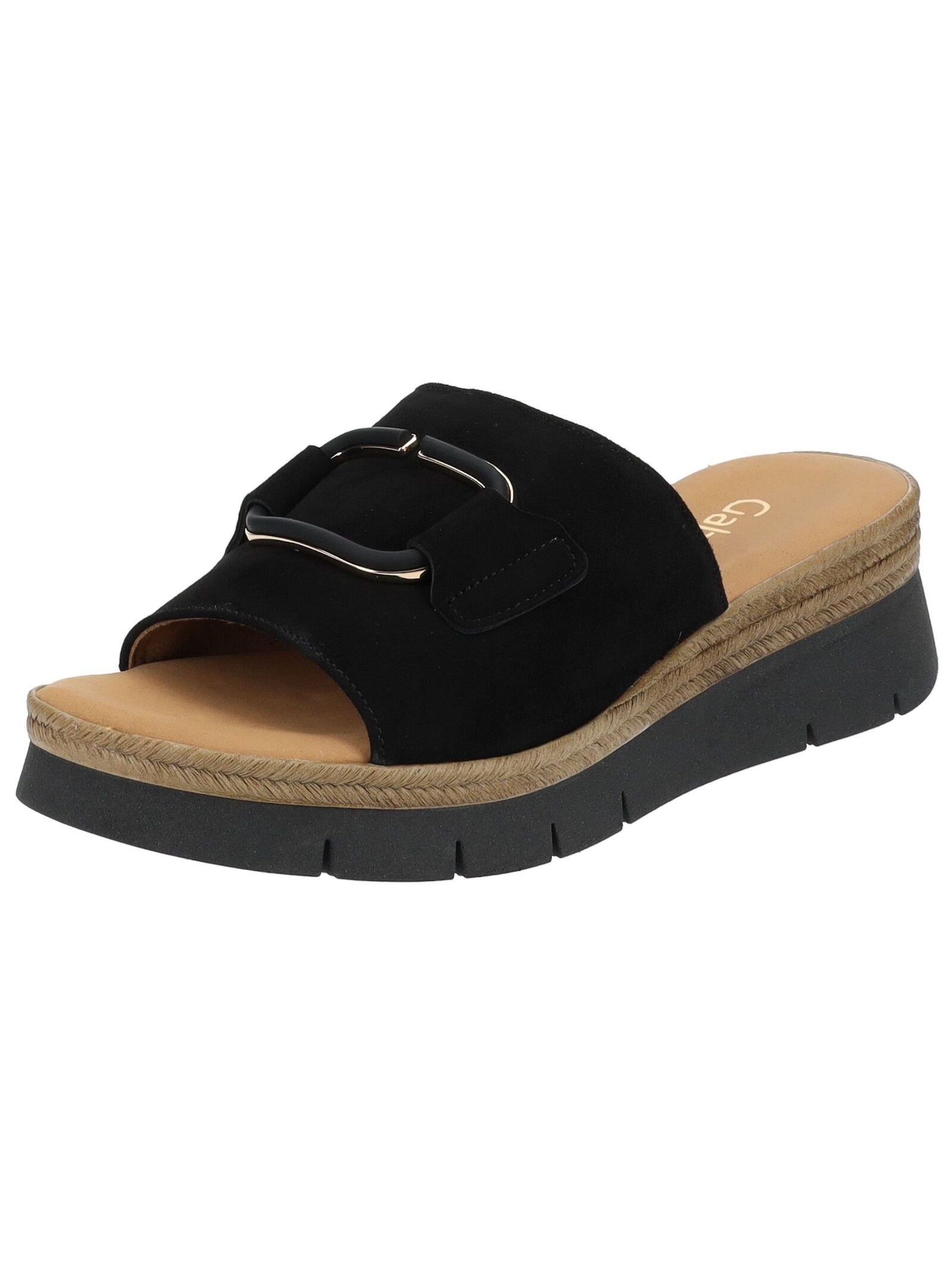 Gabor Comfort Pantolette "Gabor Comfort Pantoletten Veloursleder" günstig online kaufen