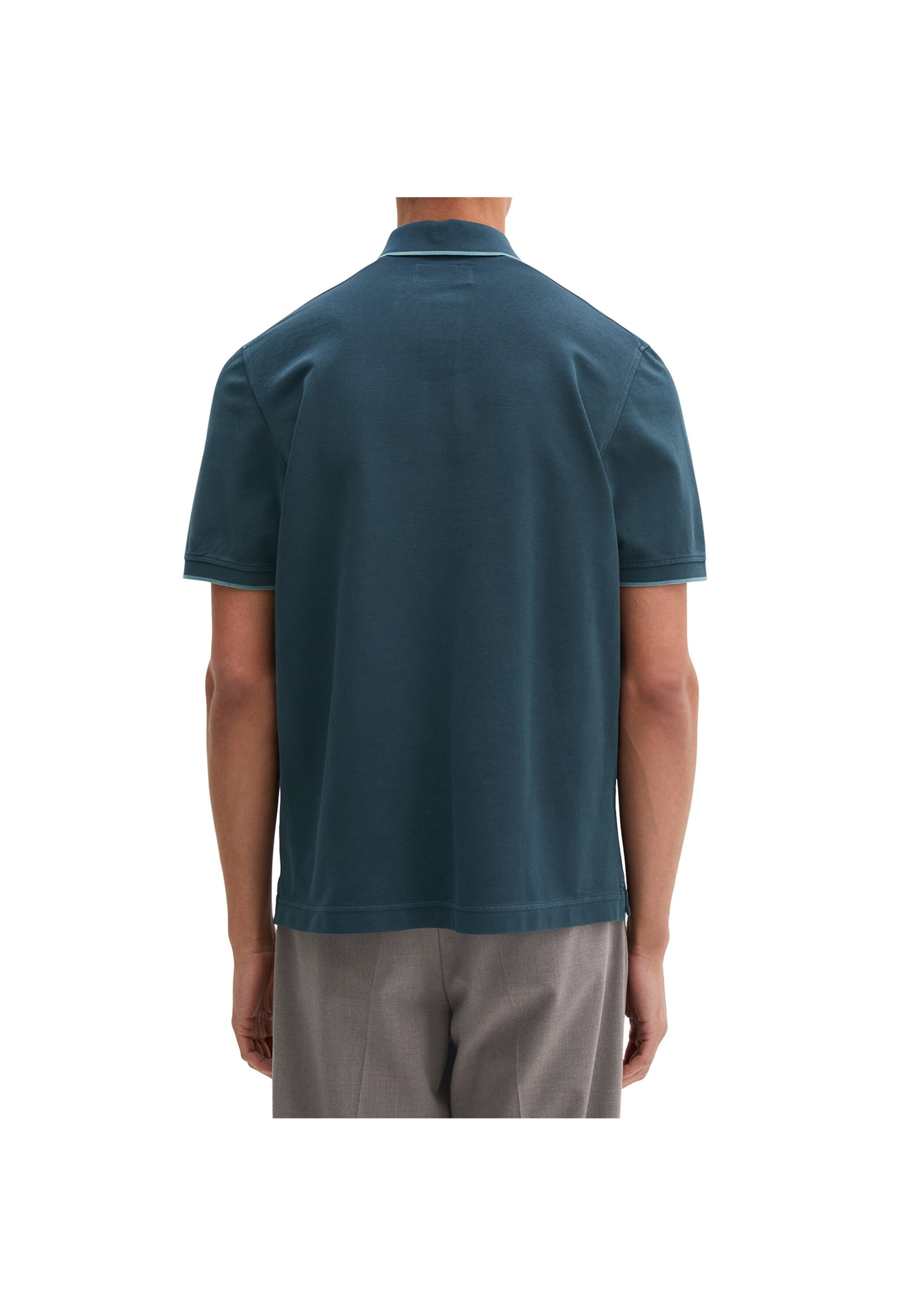 Marc O'Polo Polo Shirt Men Black/Navy L 10