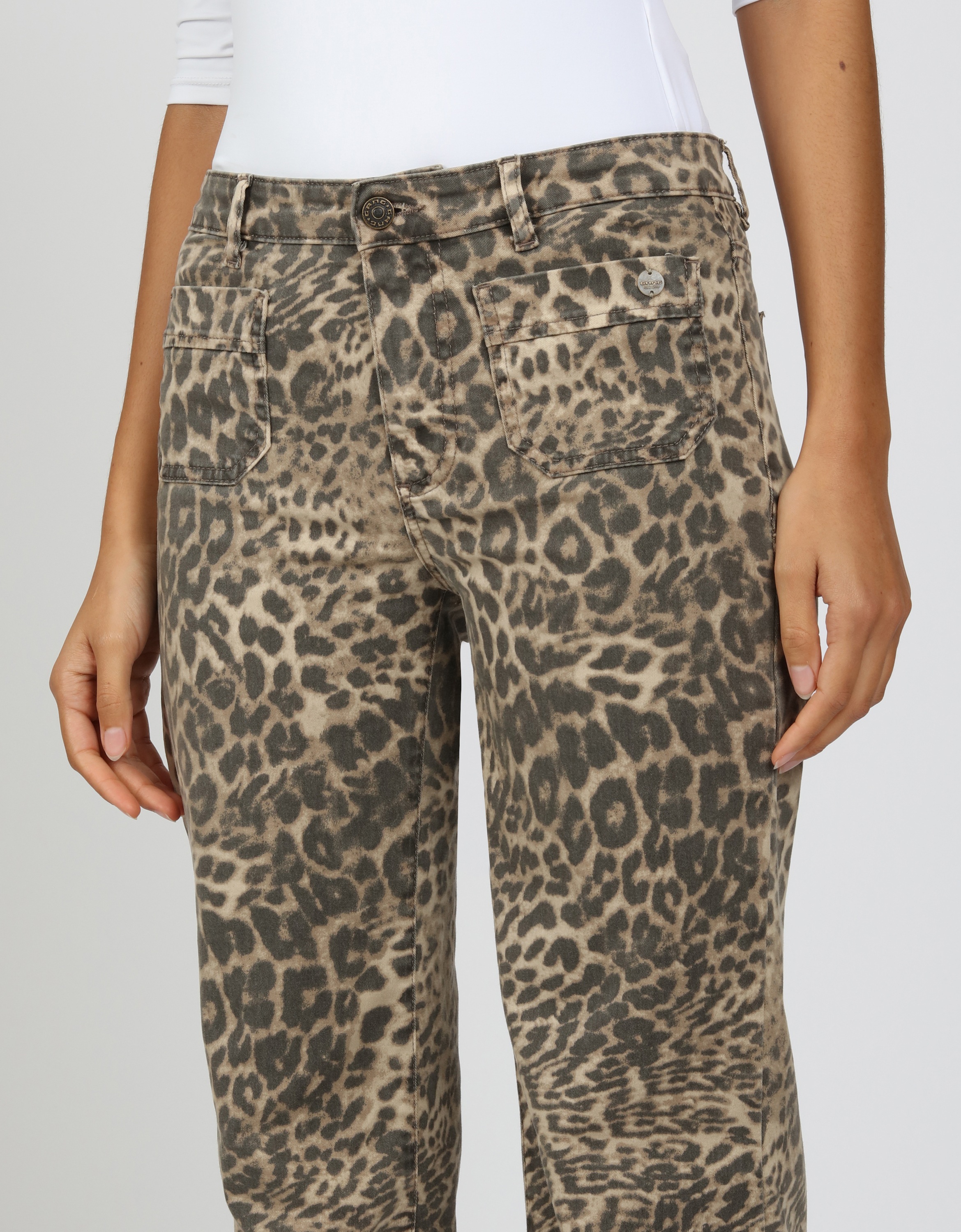 GANG Stoffhose »GANG Hosen Wide Fit 94JESSI FLARED«