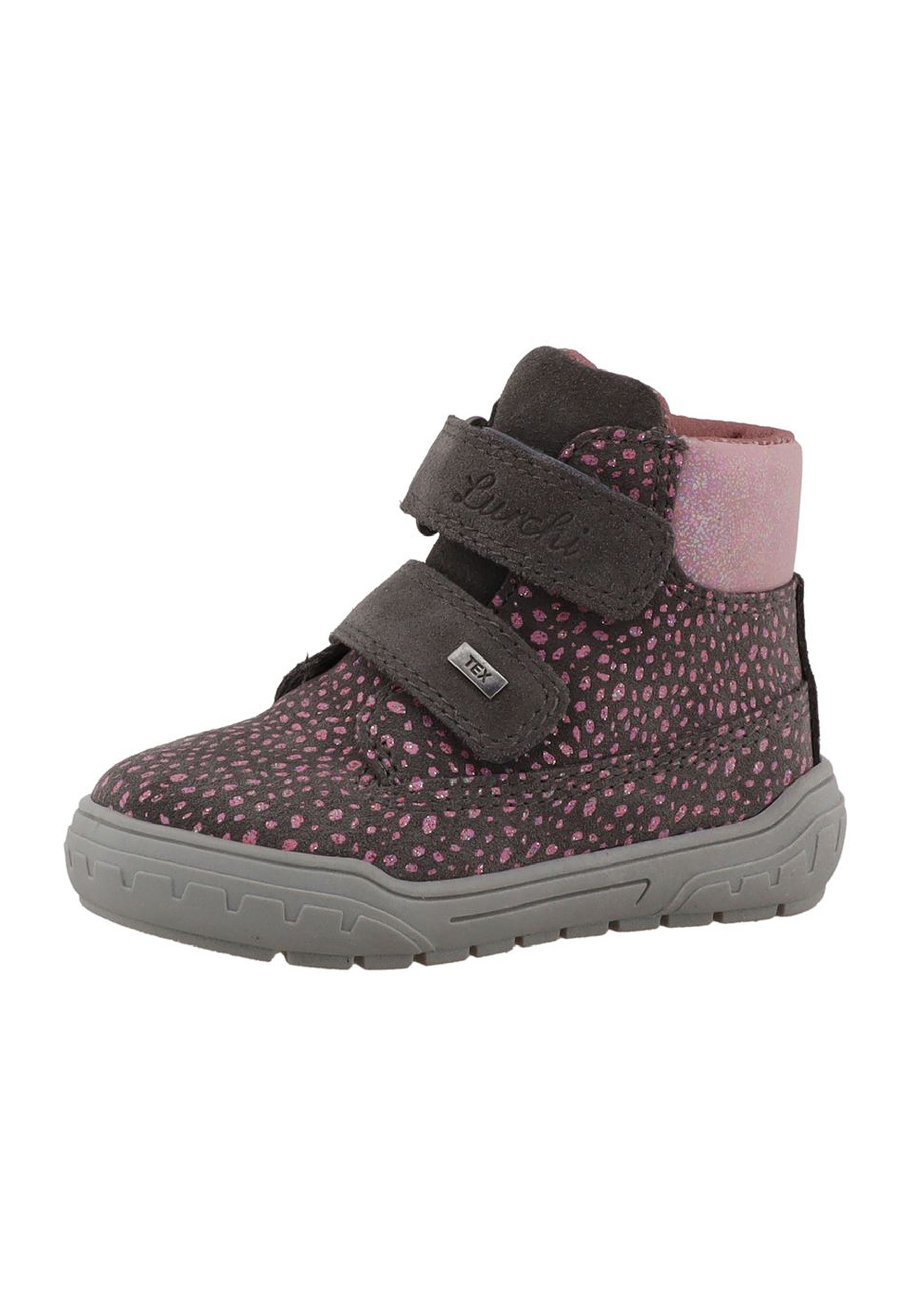 Stiefel LURCHI "Lurchi Jerry 1-TEX", Mädchen, Gr. 28, dkgrau, Leder, Schuhe Stiefel 2