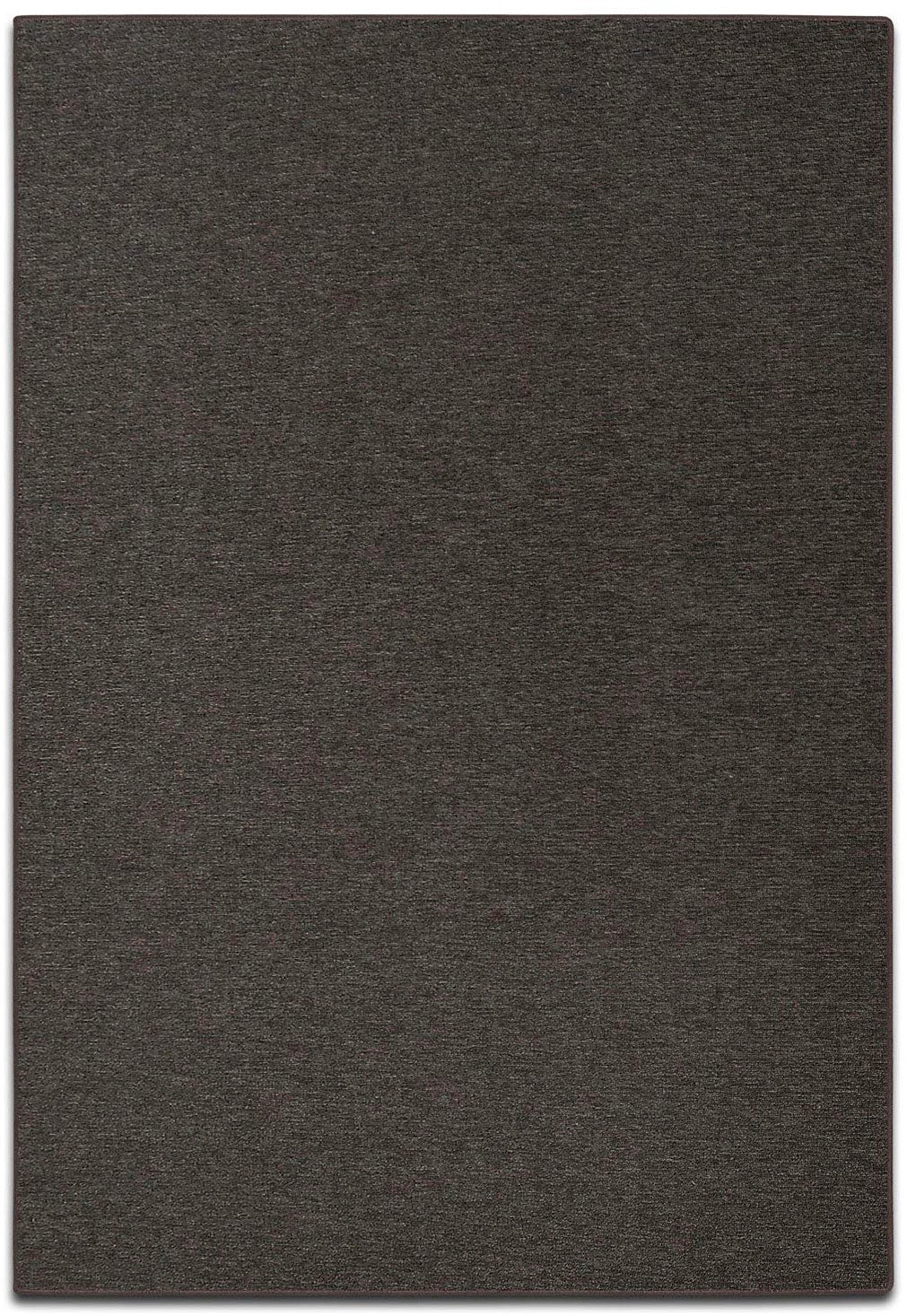 Teppich OTTO HOME "Blackburn", braun (dunkelbraun), B:67cm H:4mm L:350cm, Kunstfaser, Teppiche, Teppich