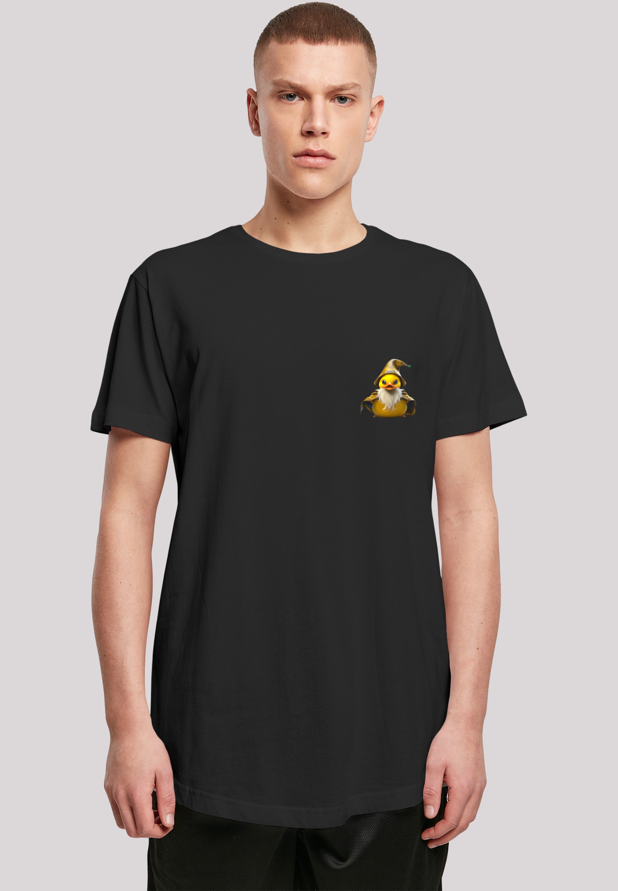 F4NT4STIC T-Shirt »Rubber Duck Wizard | ▷ kaufen Long«, BAUR Print