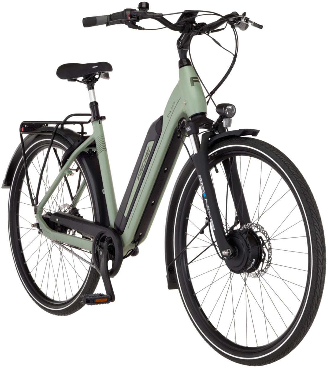 FISCHER Fahrrad E-Bike »CITA 2403 459«, 7 Gang, Shimano, NEXUS, (mit Akku-Ladegerät-mit Werkzeug)