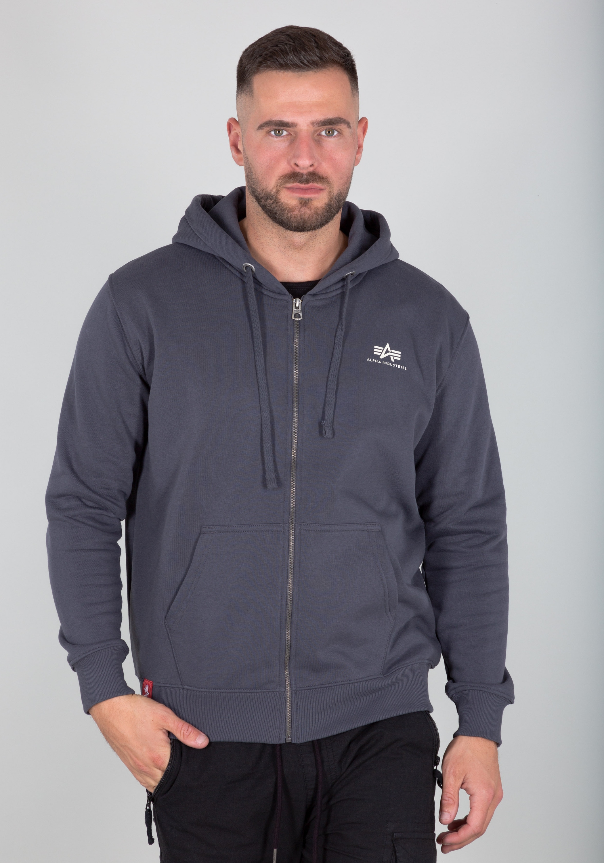 Alpha Industries Hoodie "Basic Zip Hoodie SL" günstig online kaufen