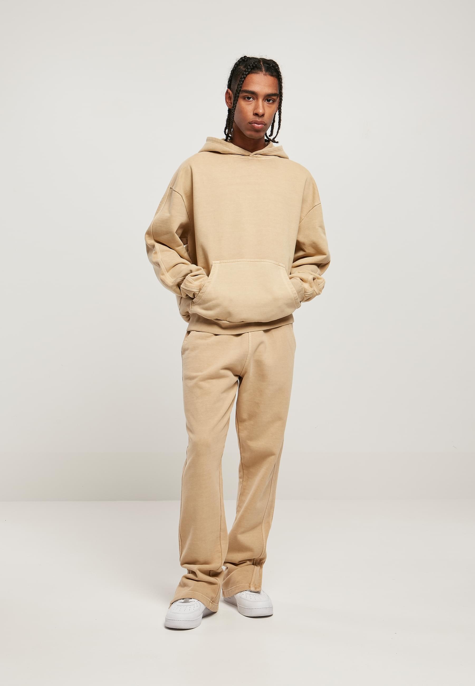 URBAN CLASSICS Kapuzensweatshirt »Urban Classics Herren Heavy Terry Garment Dye Hoody«, (1 tlg.)