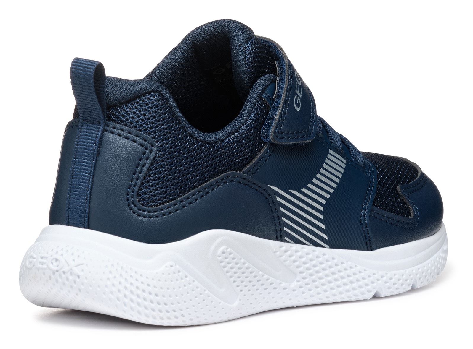 Geox Sneaker »J SPRINTYE BOY«, Freizeitschuh, Klettschuh im Casual Look