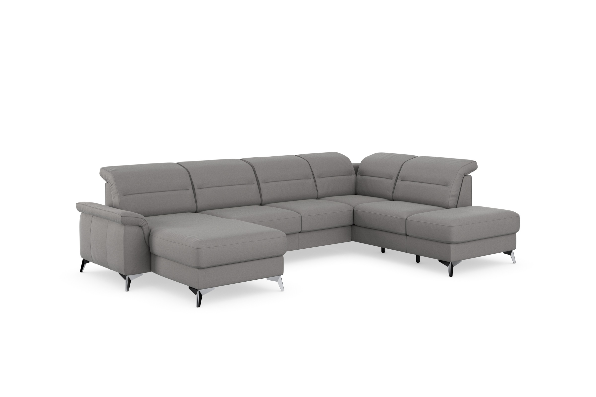 Thumbnail - sit&more Wohnlandschaft "Sinatra U-Form" optional mit Kopfteilverstellung und Armteilfunktion etc.