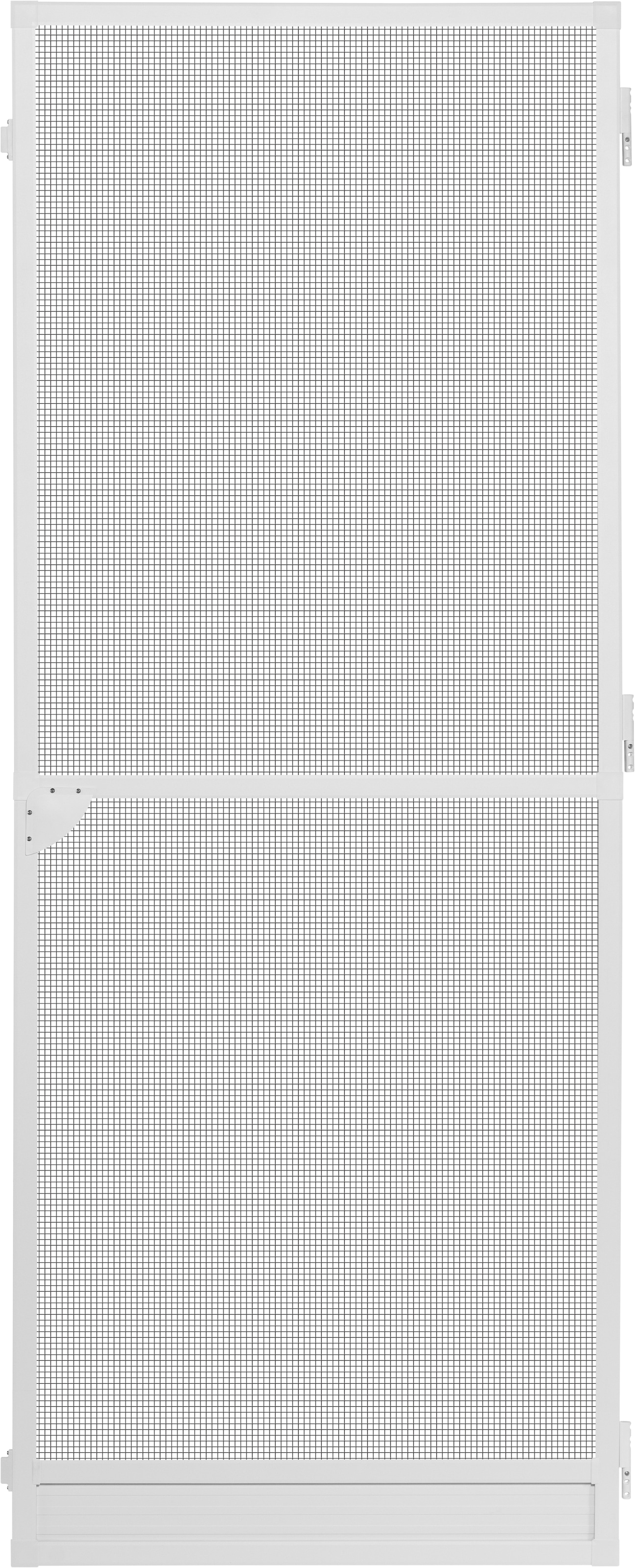 SCHELLENBERG Insektenschutz-Tür »Plus für Balkontüren und Terrassentüren«, Fliegengitter mit Rahmen, 100 x 210 cm in weiß und anthrazit