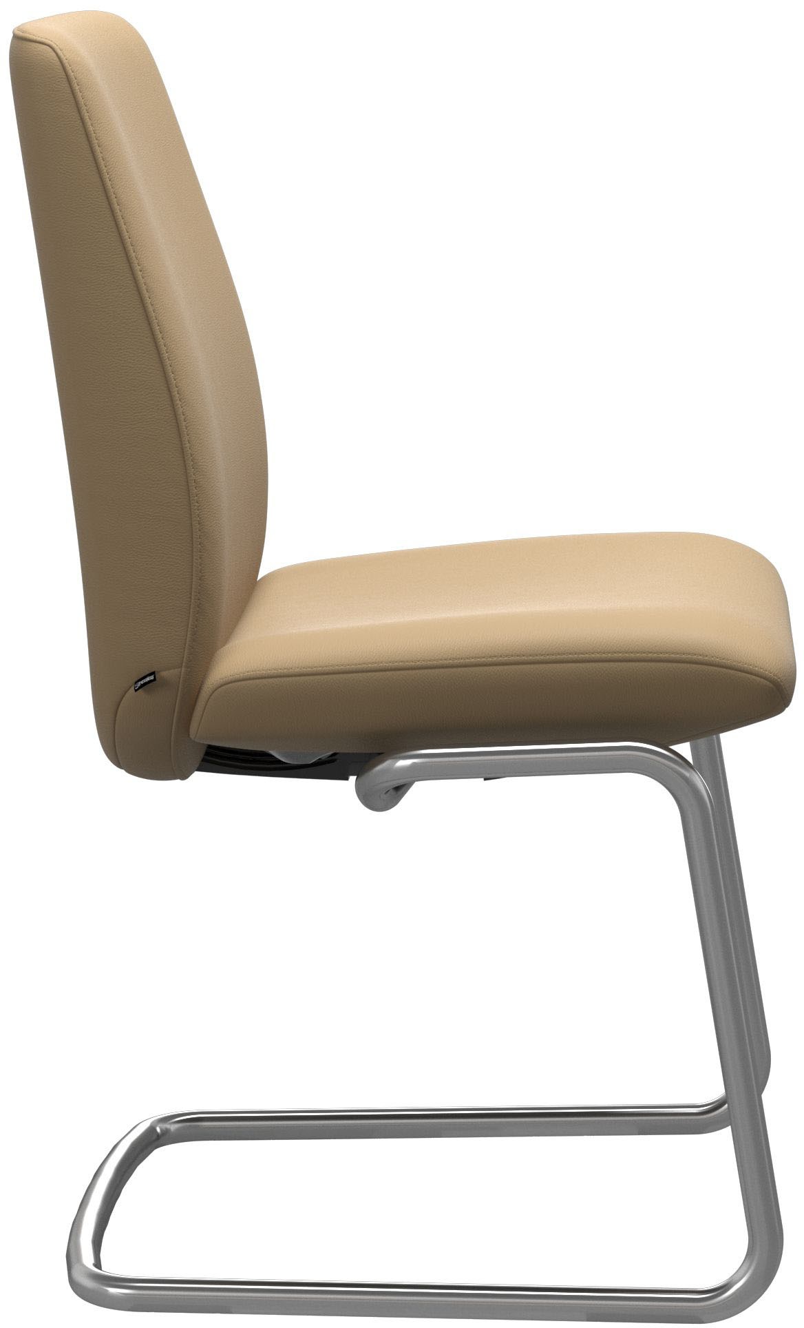 Stressless® Polsterstuhl »Laurel«, Leder PALOMA, Low Back, Größe L, mit Beinen aus Stahl in Schwarz matt