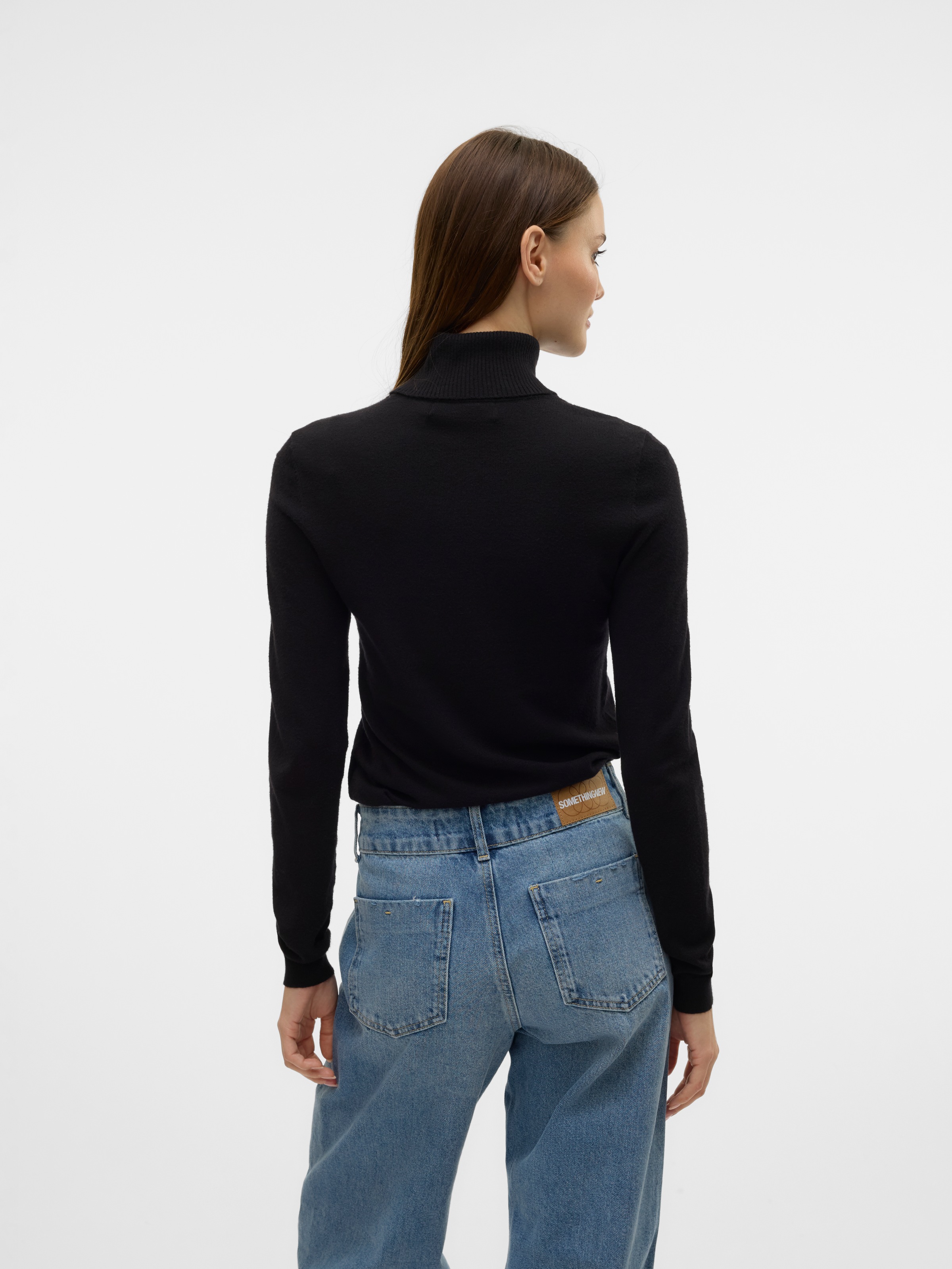 Thumbnail - Vero Moda Rollkragenpullover "VMHAPPINESS LS ROLLNK PULLOVE GA BOO REP"