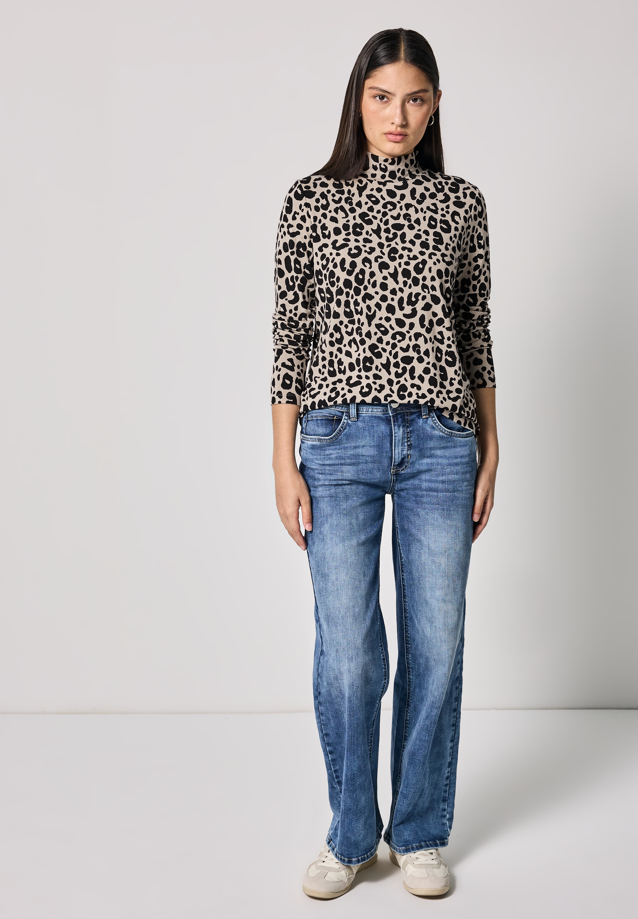 STREET ONE STUDIO Langarmshirt, mit Turtleneck