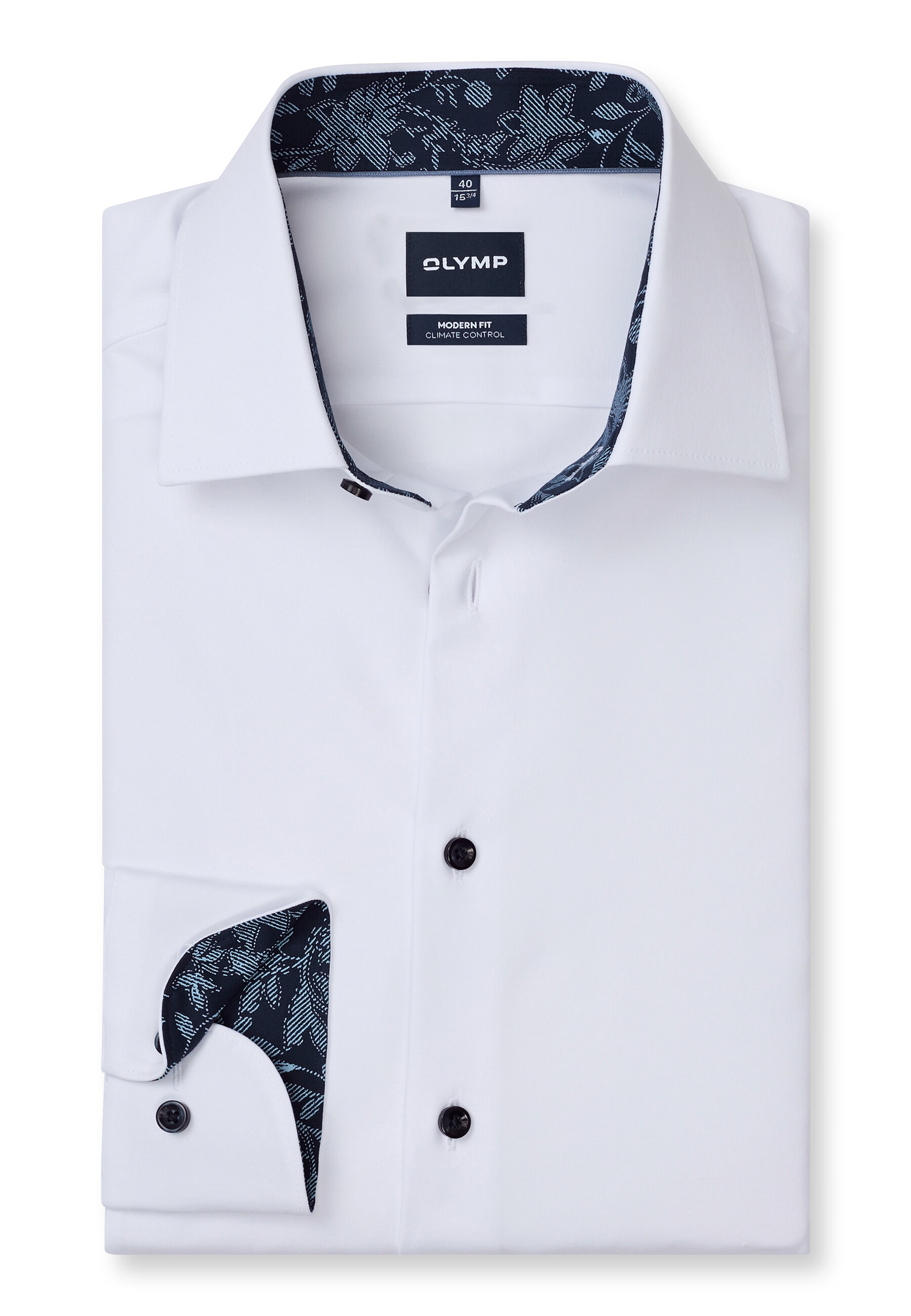 OLYMP Businesshemd »OLYMP Luxor 24/Seven, Modern Fit, New Kent mit extra langem Arm«
