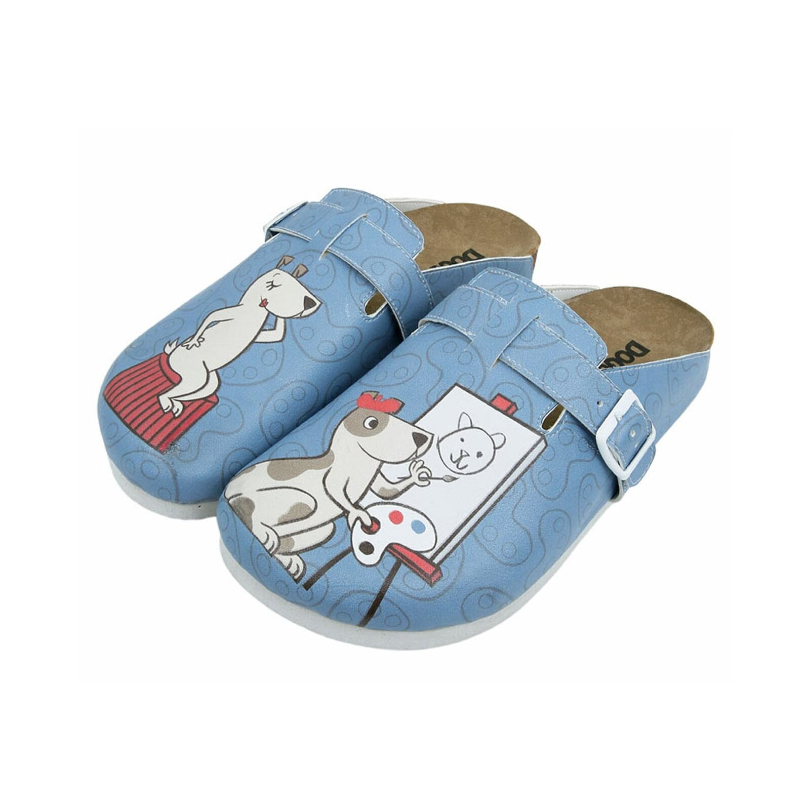 DOGO Badeschuh »Damen Comfie Draw Me Vegan Damen Hausschuhe / Female«, Vegan