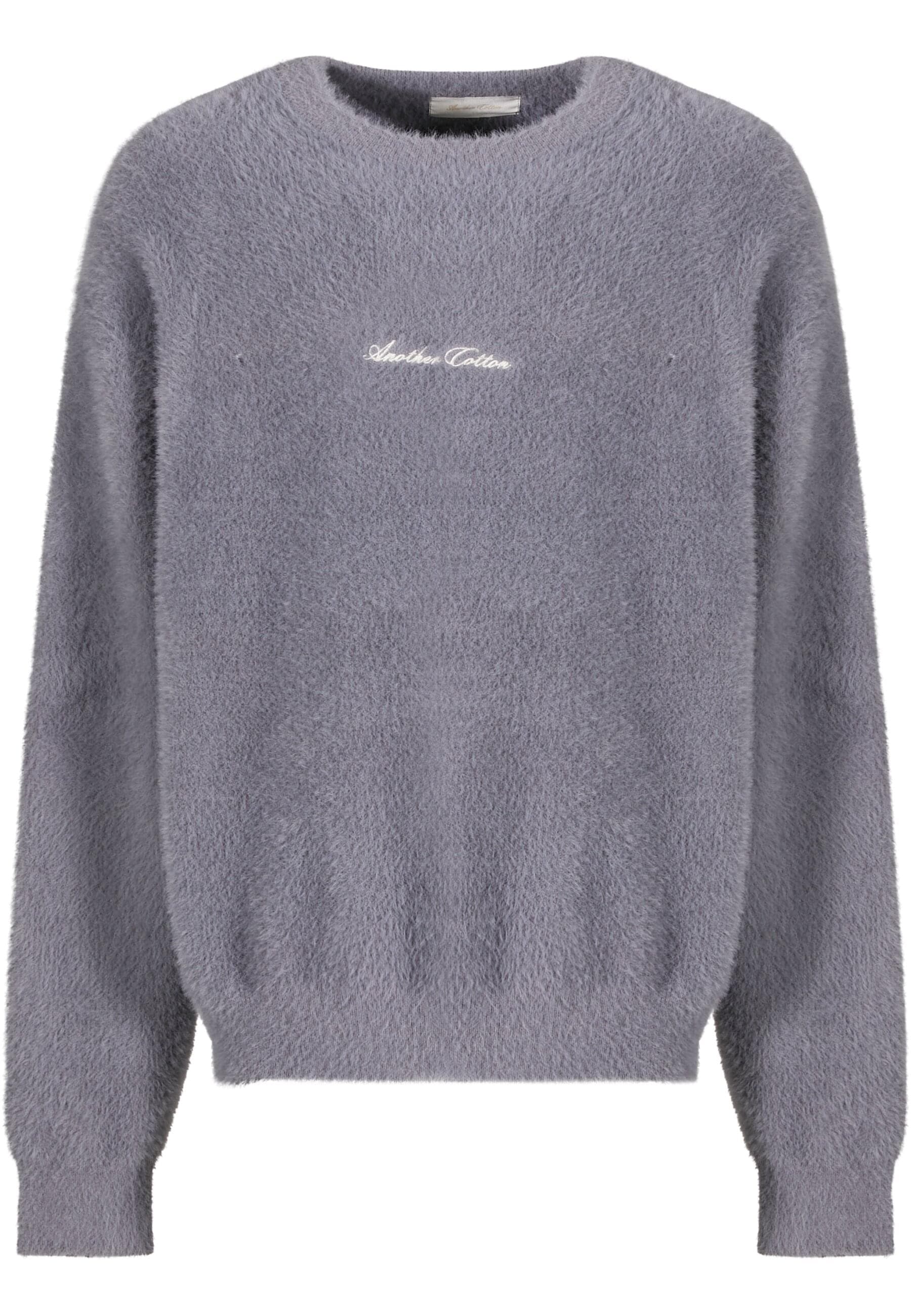 Another Cotton Lab Rundhalspullover "Another Cotton Lab Chest Logo Sweater" günstig online kaufen