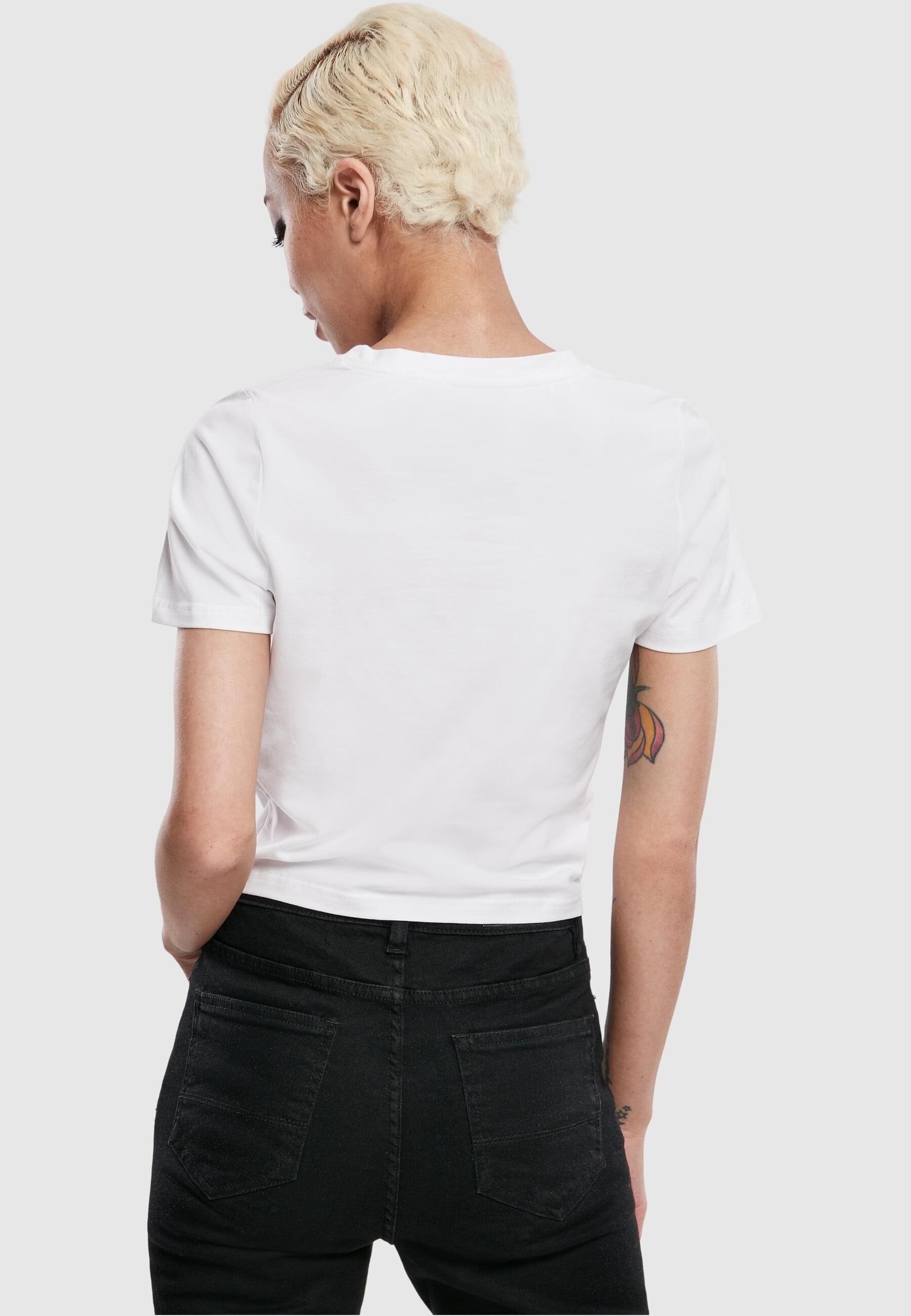 Merchcode T-Shirt »Merchcode Damen Ladies Sprite Logo Cropped Tee«, (1 tlg.)