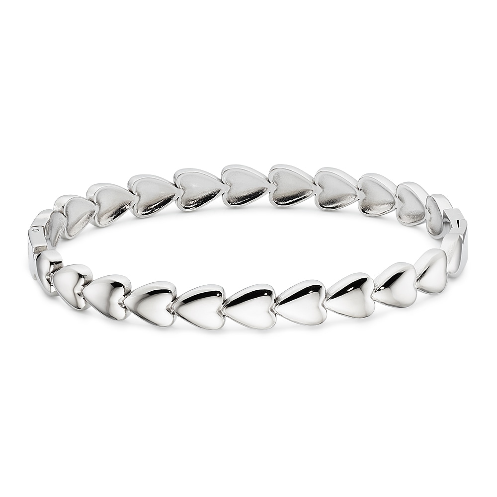 Aniston JEWELRY & WATCHES Edelstahlarmband »Schmuck Geschenk Armband mit Herzen«