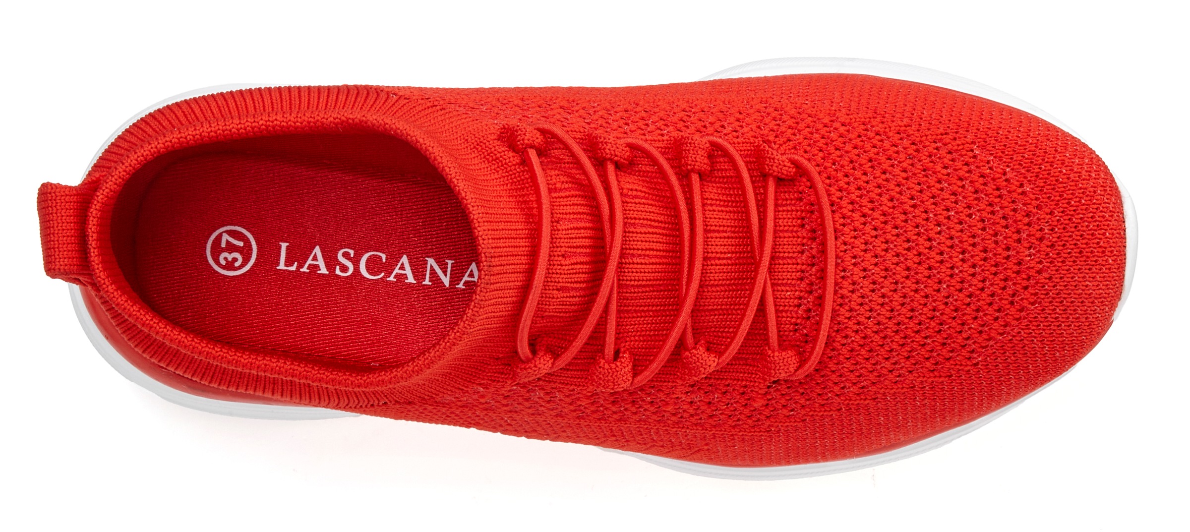 LASCANA Slip-On Sneaker Red 42 2