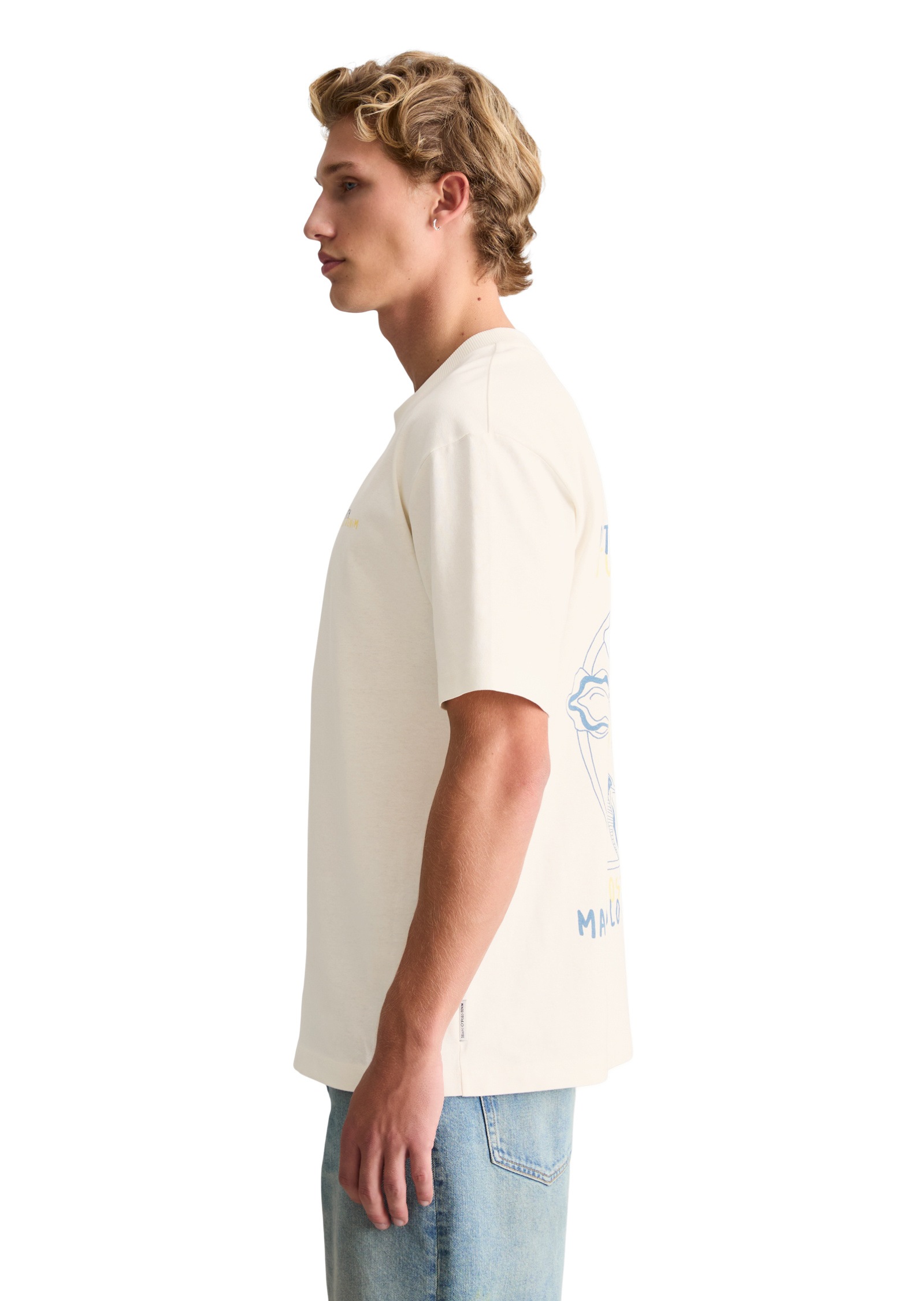 Marc O'Polo DENIM T-Shirt »mit Rückenprint«