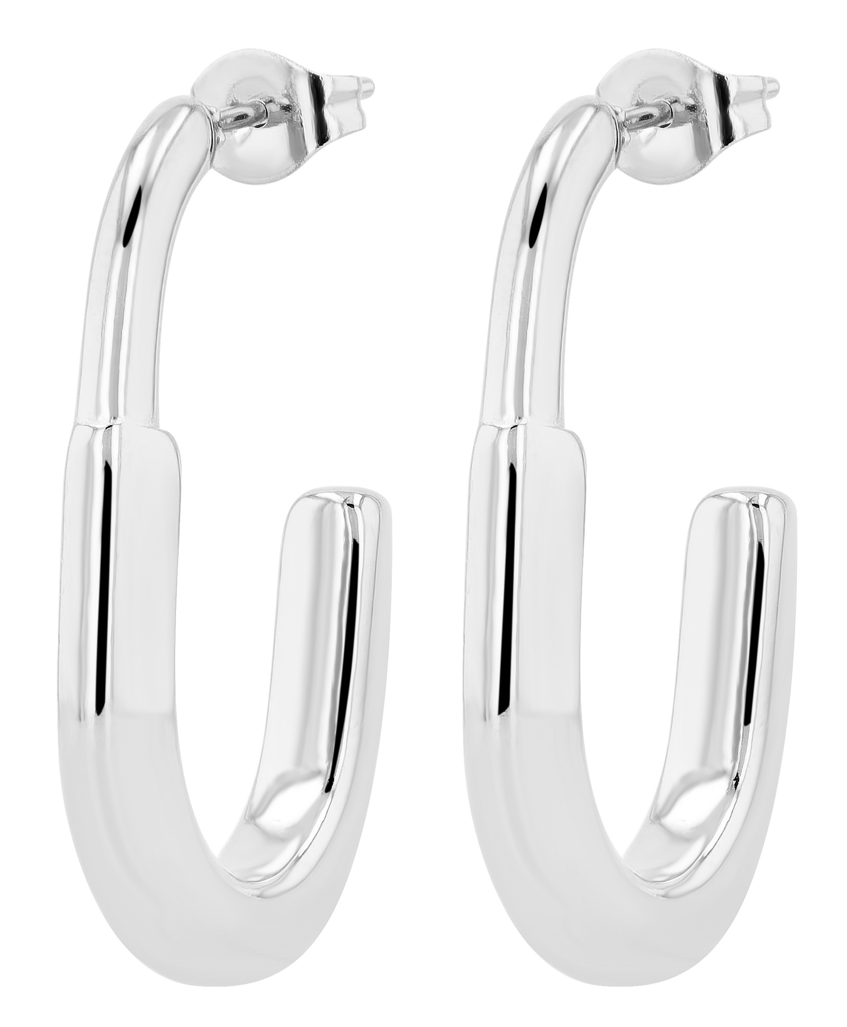 Adelia´s Paar Creolen »Damen Ohrringe – Creole aus Edelstahl« Ideal als Geschenk für besondere Anlässe