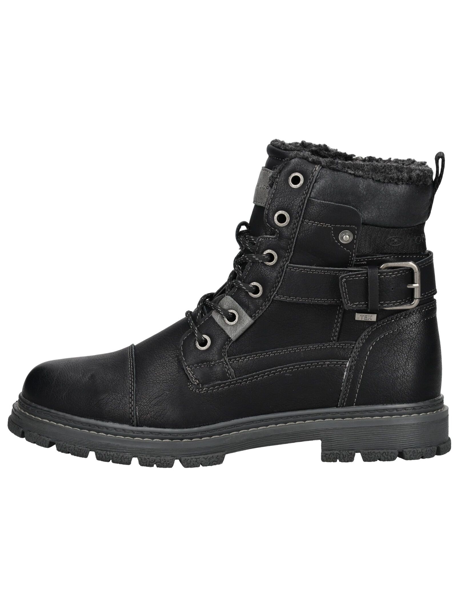 TOM TAILOR Schnürstiefelette »Tom Tailor Stiefelette Lederimitat«