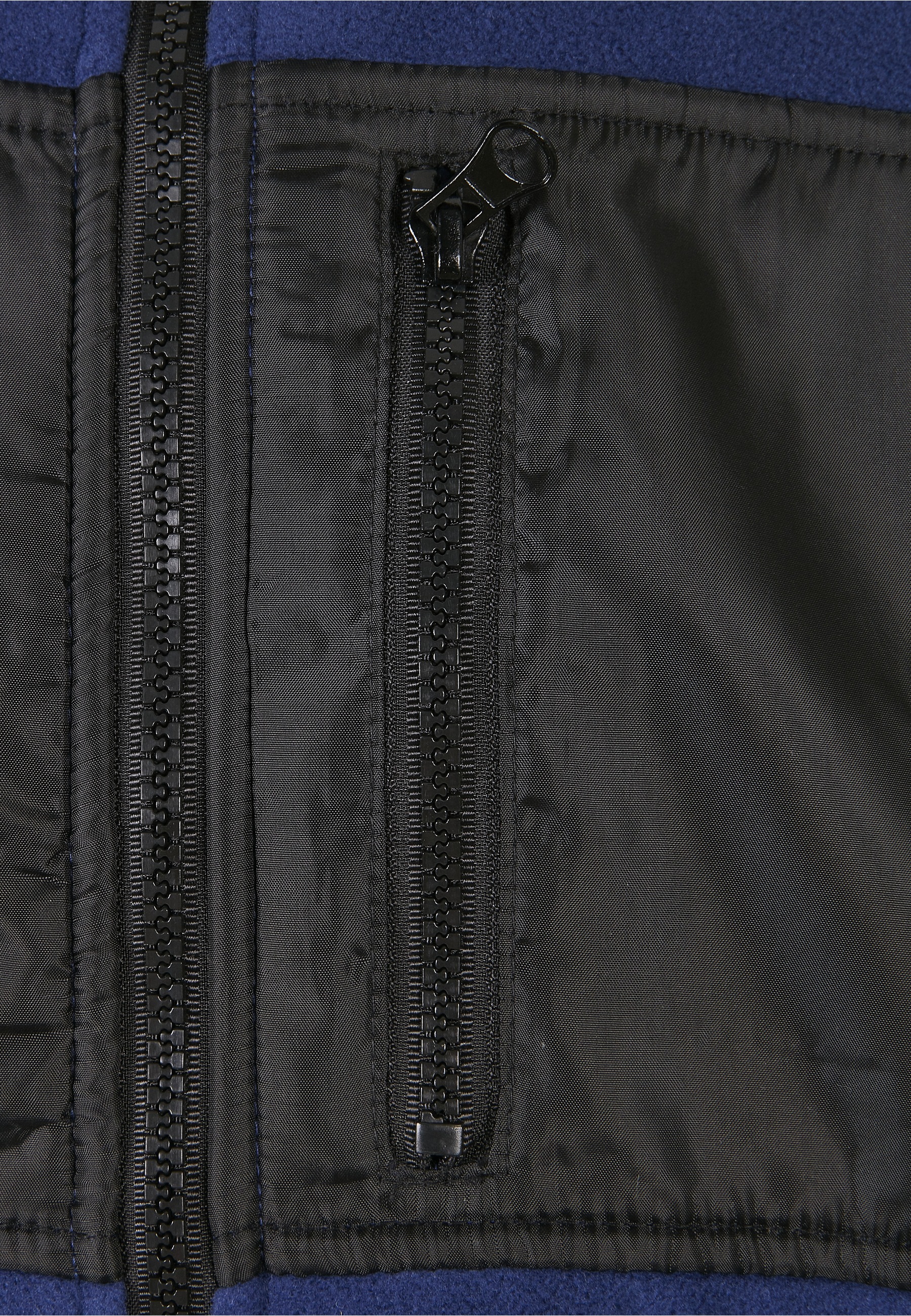 URBAN CLASSICS Fleecejacke »Urban Classics Herren Patched Micro Fleece Jacket« 1 Stk. tlg. ohne Kapuze