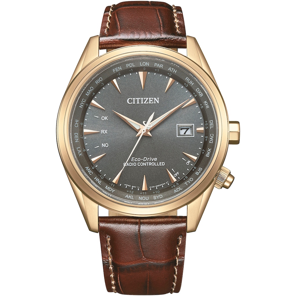 Citizen Funkuhr »CB0273-11H«, Armbanduhr, Herrenuhr, Solar