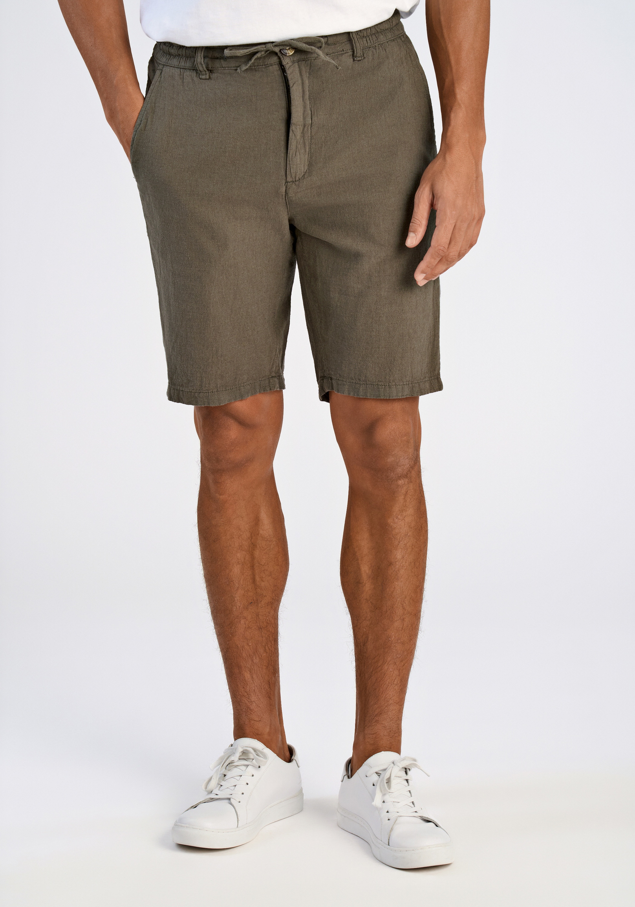 LINDBERGH Shorts »Lindbergh Leinenshorts«