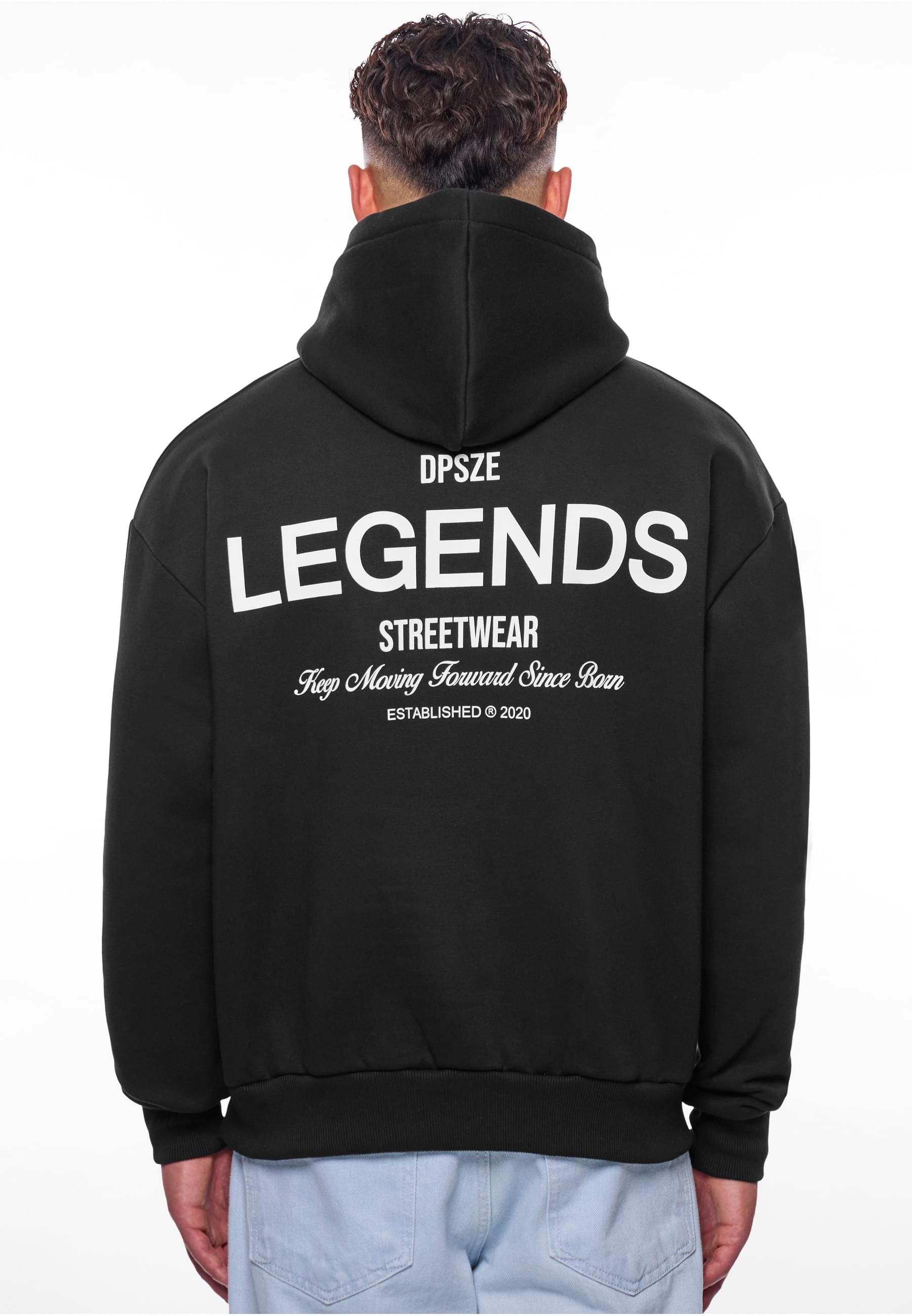 Dropsize Kapuzensweatshirt »Dropsize HEAVY OVERSIZE KEEP MOVING HOODIE«, 1 Stk.
