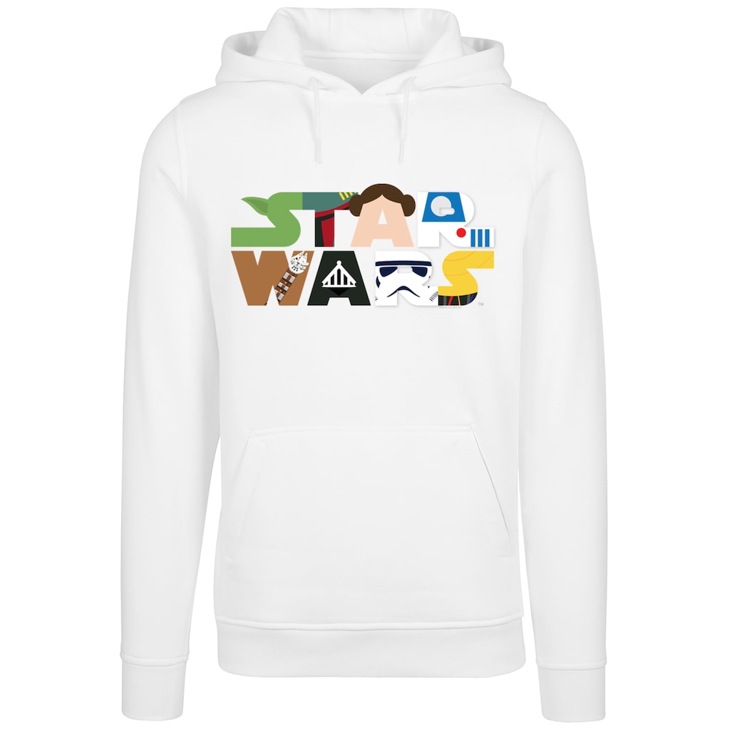 F4NT4STIC Kapuzenpullover »Star Wars Character Logo«