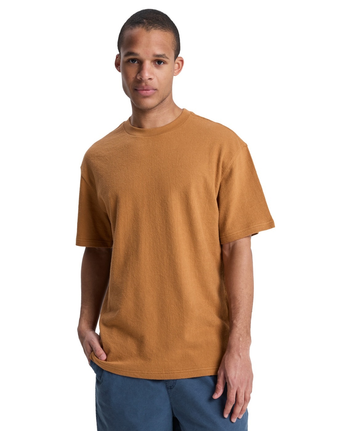 QUIKSILVER Herren Sporttop "Bayi"tobacco braun, Gr. XS, Obermaterial: 100% Walkfrottier;, Tops