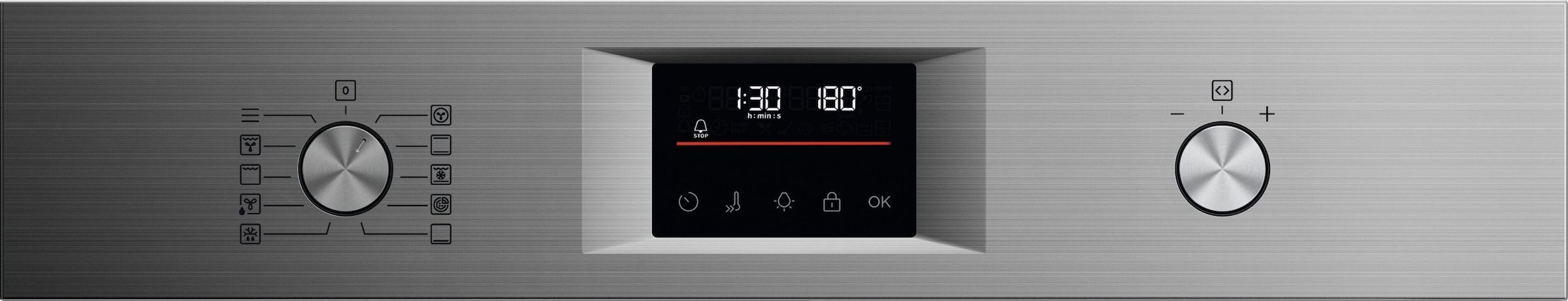 AEG Pyrolyse Backofen 5000 »OU5PB40ZSM 949498312«, Pyrolyse-Selbstreinigung, glatte Innenwände aus Longclean-Emaille