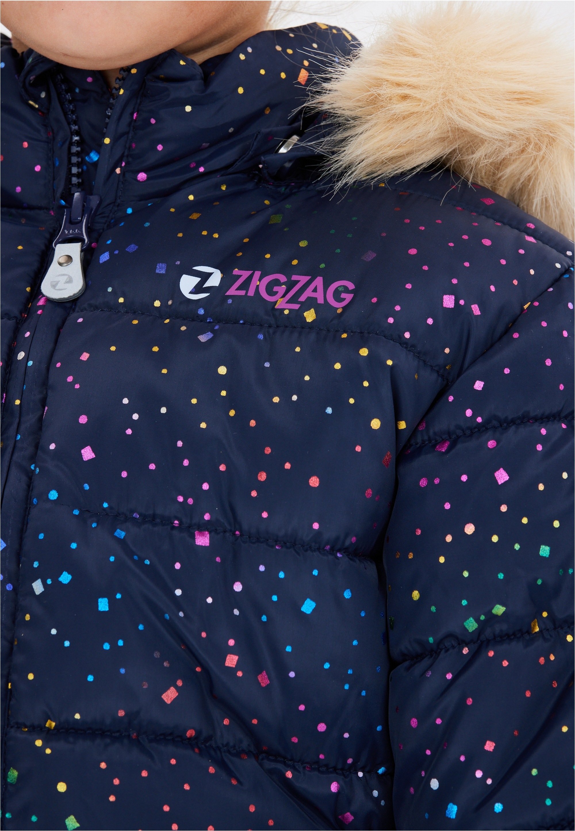 ZIGZAG Steppjacke »Astrid« mit abnehmbarer Kapuze