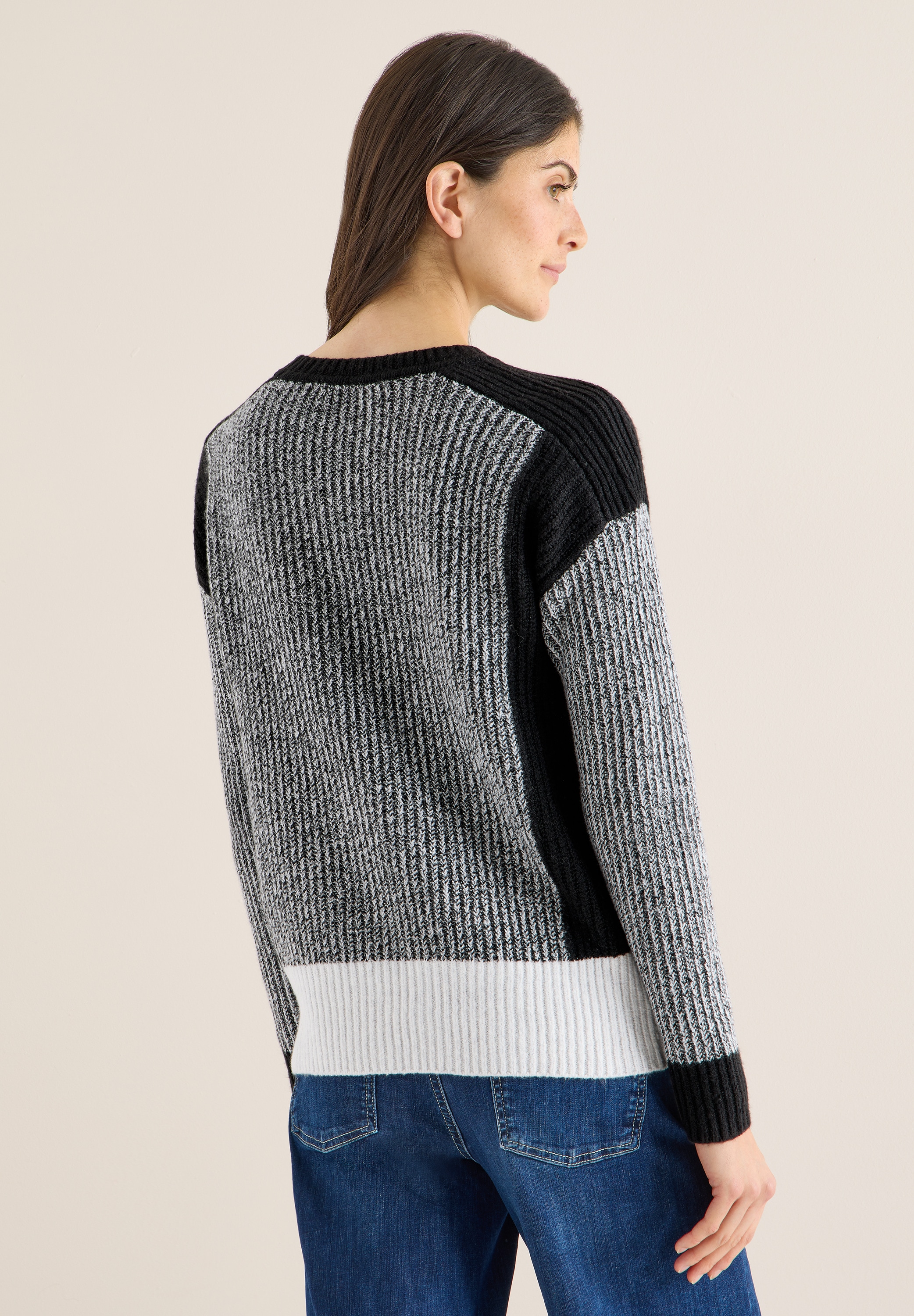 STREET ONE Strickpullover im soften Baumwoll-Mix