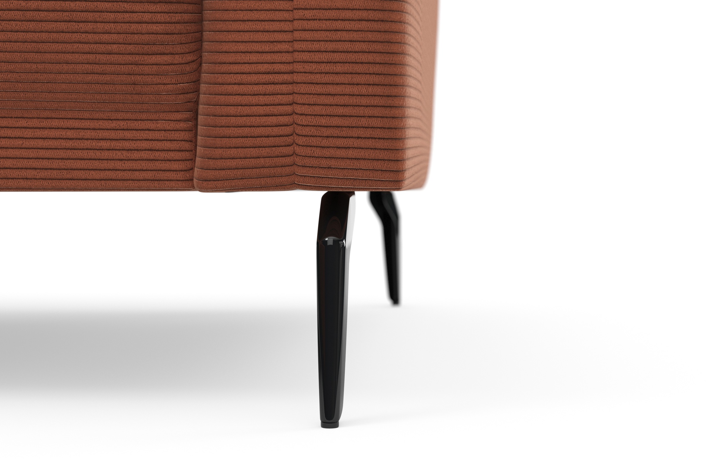 INOSIGN Ecksofa »Coco L-Form«, Sitztiefen-, Arm- und Kopfteilverstellung, Cord-Bezug, Fußhöhe 15 cm