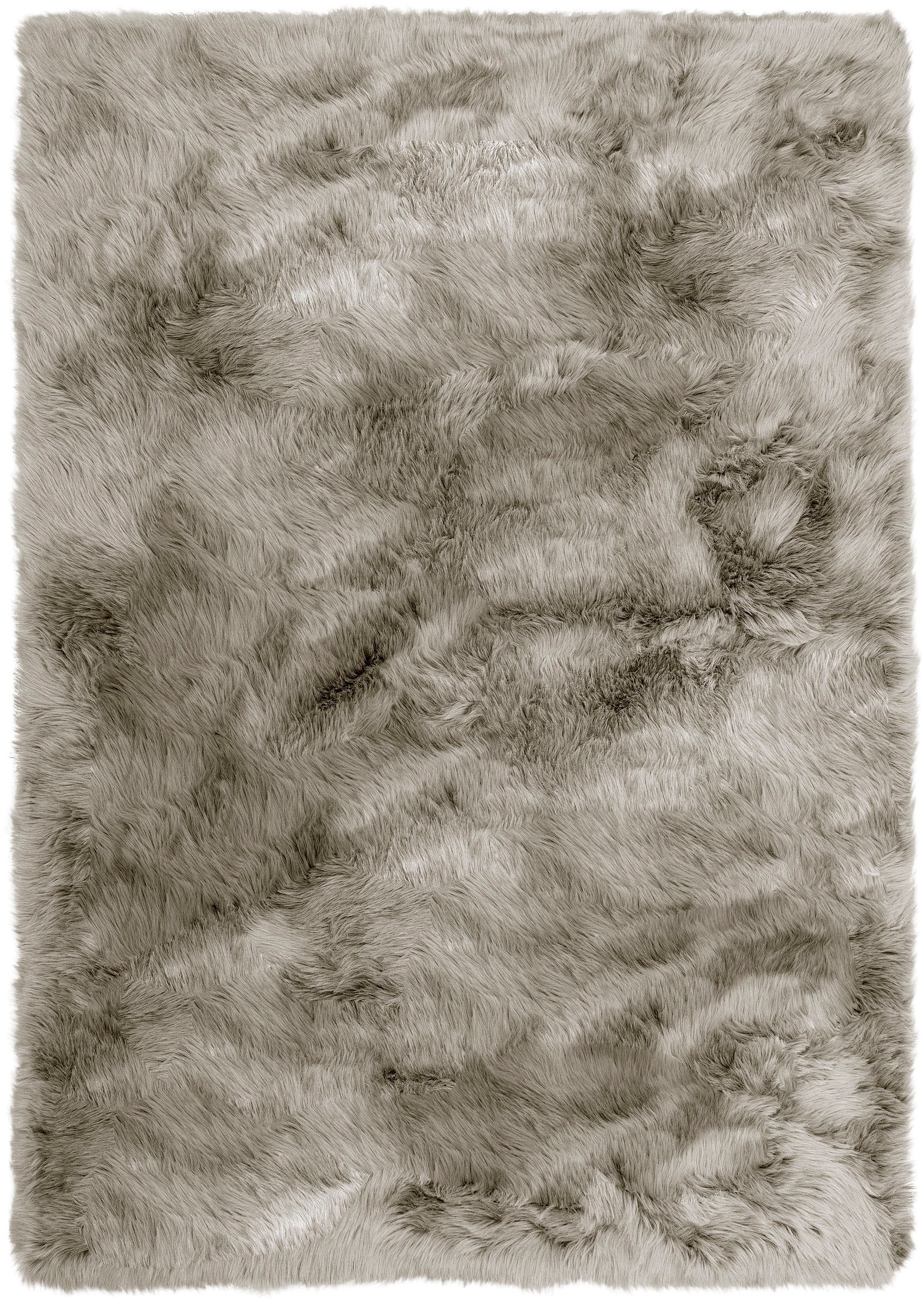 OTTO home Hochflor-Teppich "Valeria, Fellteppich, kuschelig, flauschig" rec günstig online kaufen