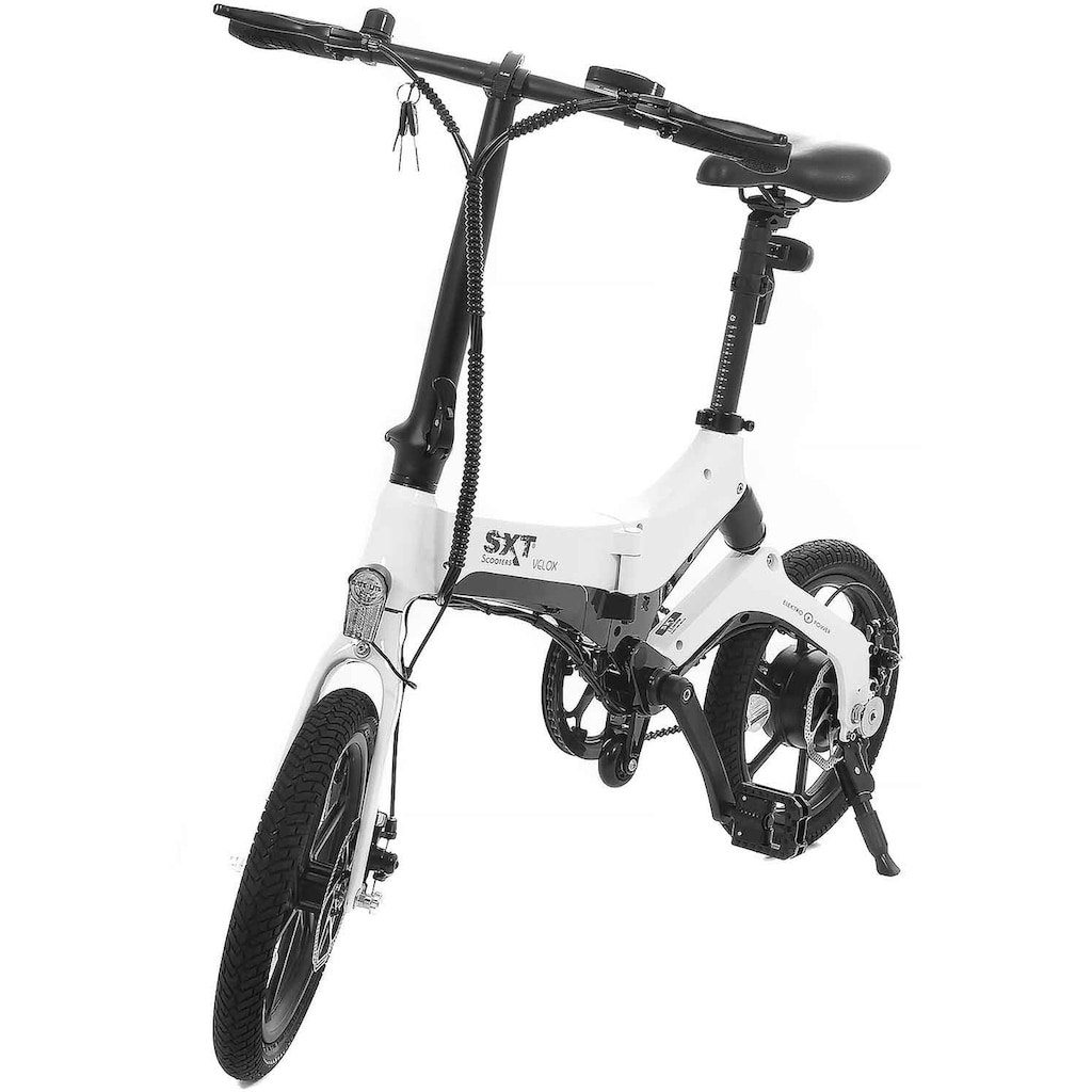 SXT Scooters E-Bike »SXT Velox«, 1 Gang, Heckmotor 250 W