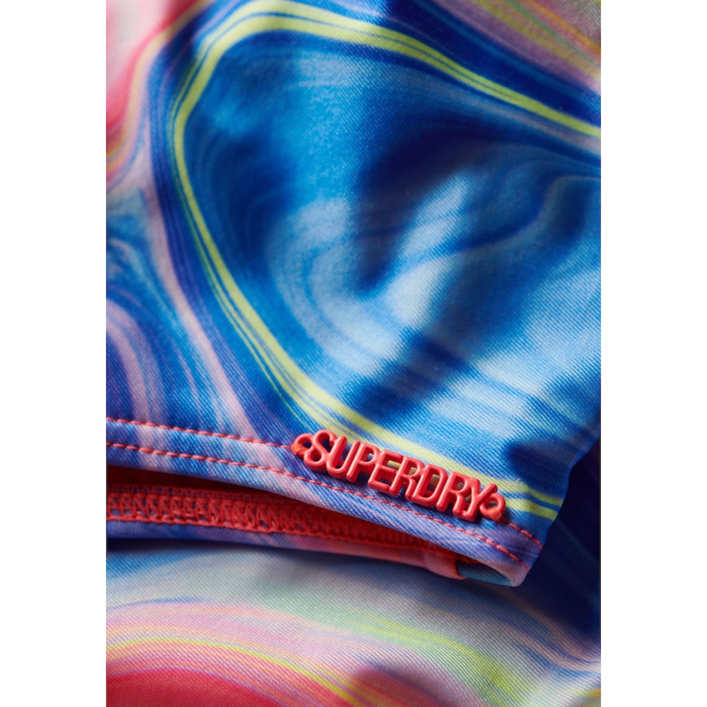 Superdry Badeanzug »PRINT SCOOP BACK SWIMSUIT«