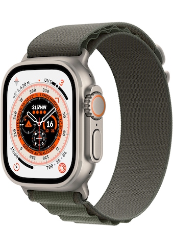 Apple Watch »Watch Ultra GPS + Cellular 49mm Alpine Large«, (Gemacht für extreme... kaufen
