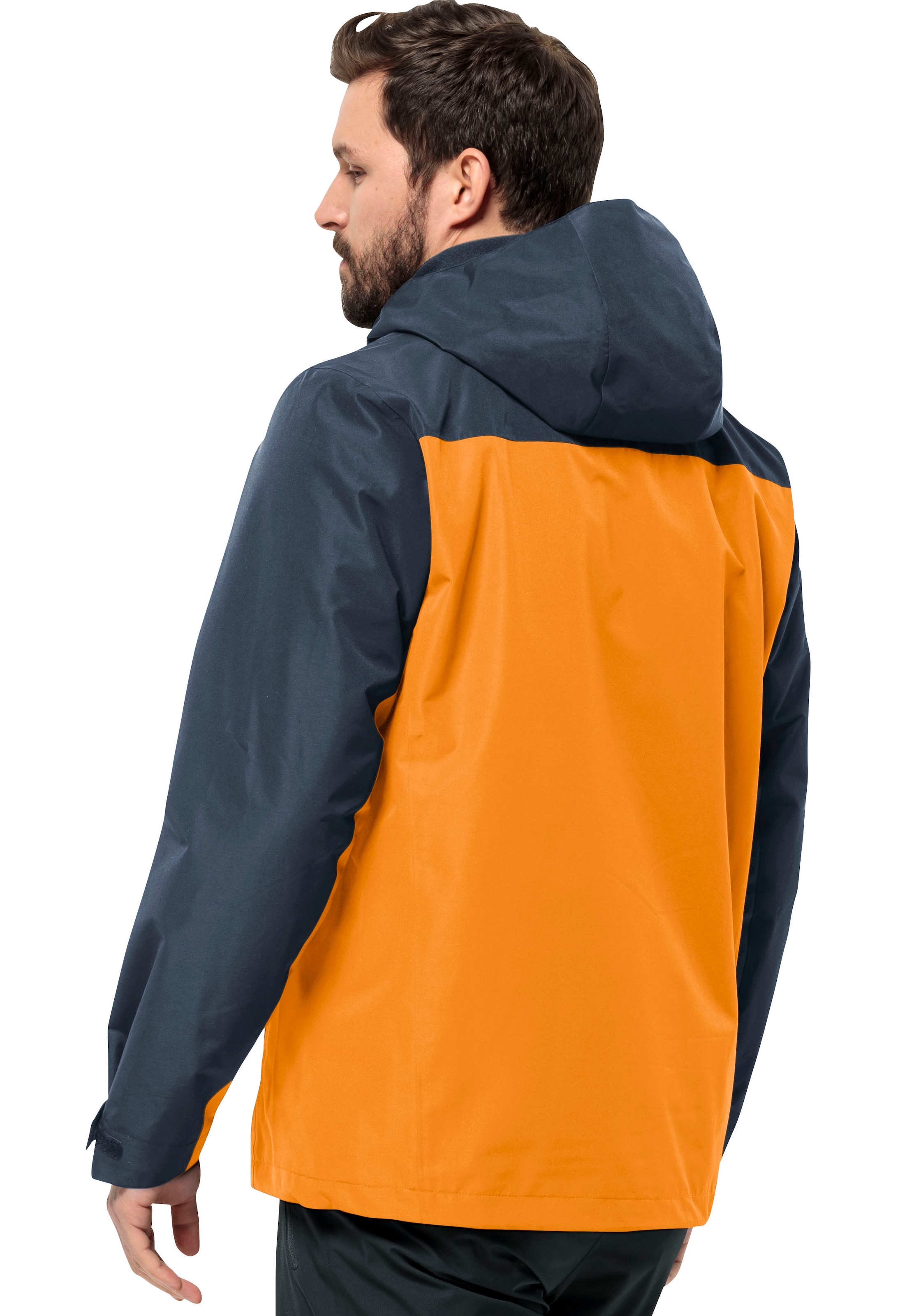 Jack Wolfskin 3-in-1-Funktionsjacke »TAUBENBERG 3IN1 JKT M«, mit Kapuze, mit wasserabweisenden Reißverschlüssen, Wasserdicht, Atmungsaktiv