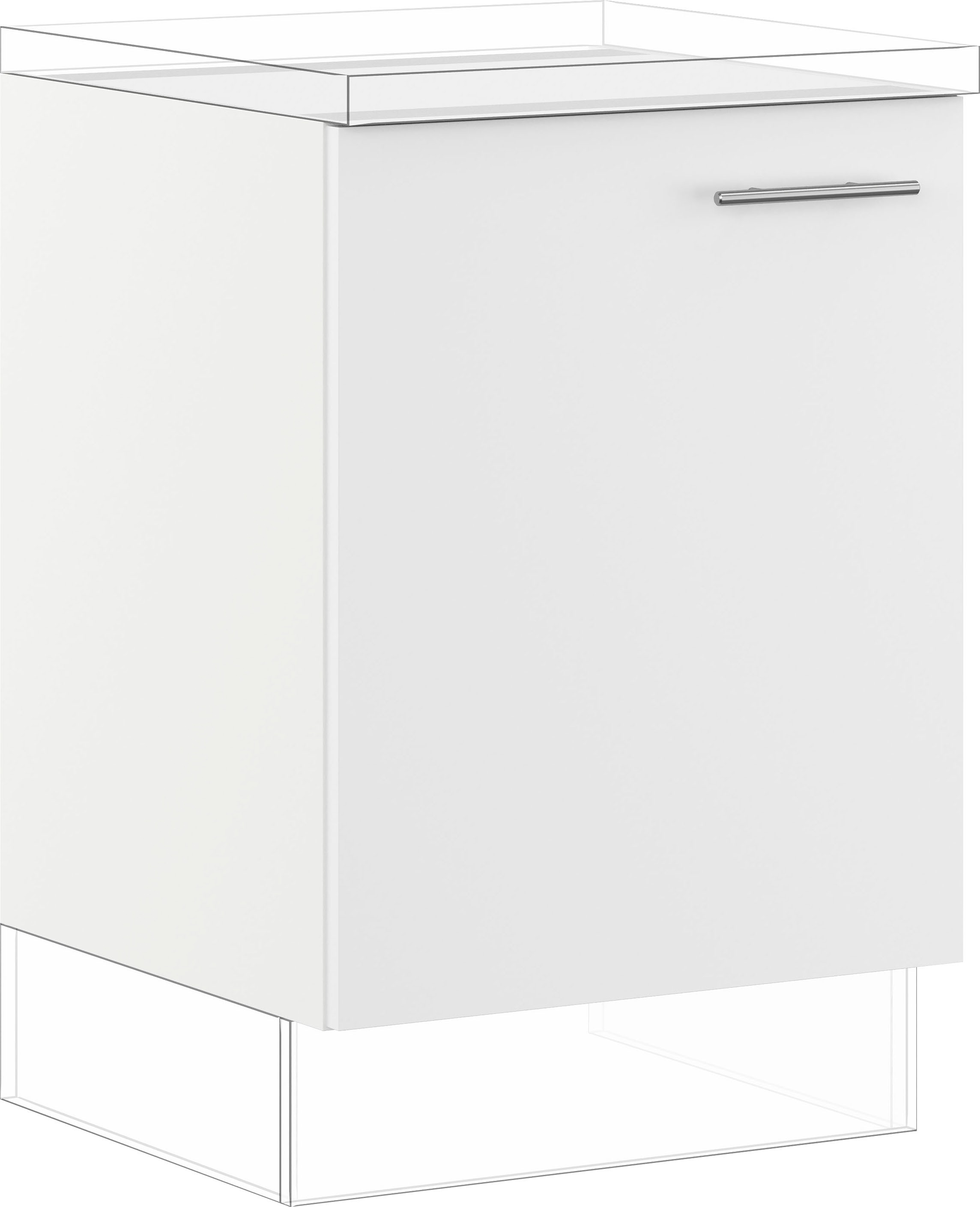 IMPULS KÜCHEN Unterschrank weiß - B/H/...