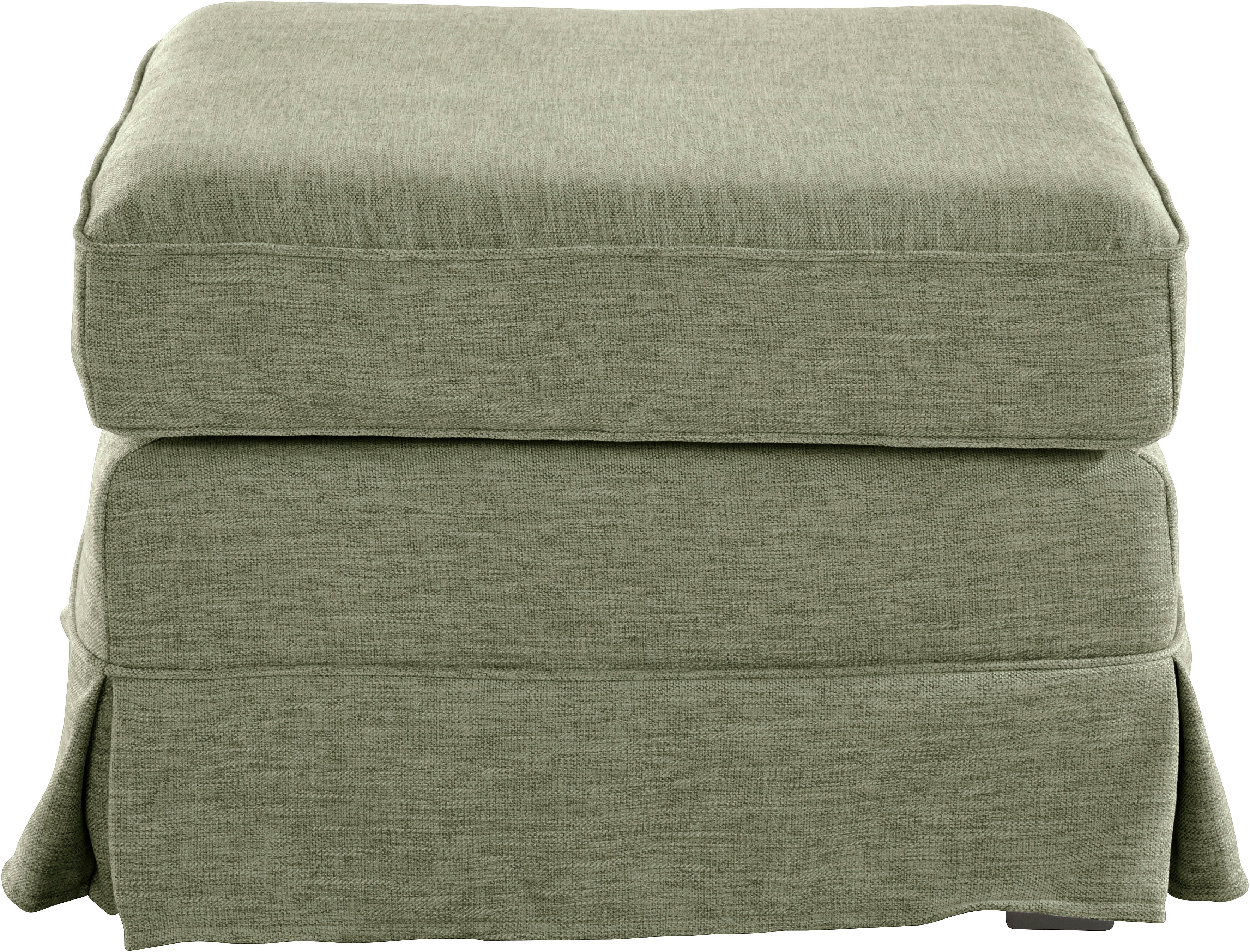OTTO home Polsterhocker "Shadmoor" Hussenoptik, in uni oder mit Blumendruck, passend zur Shadmoor-Serie