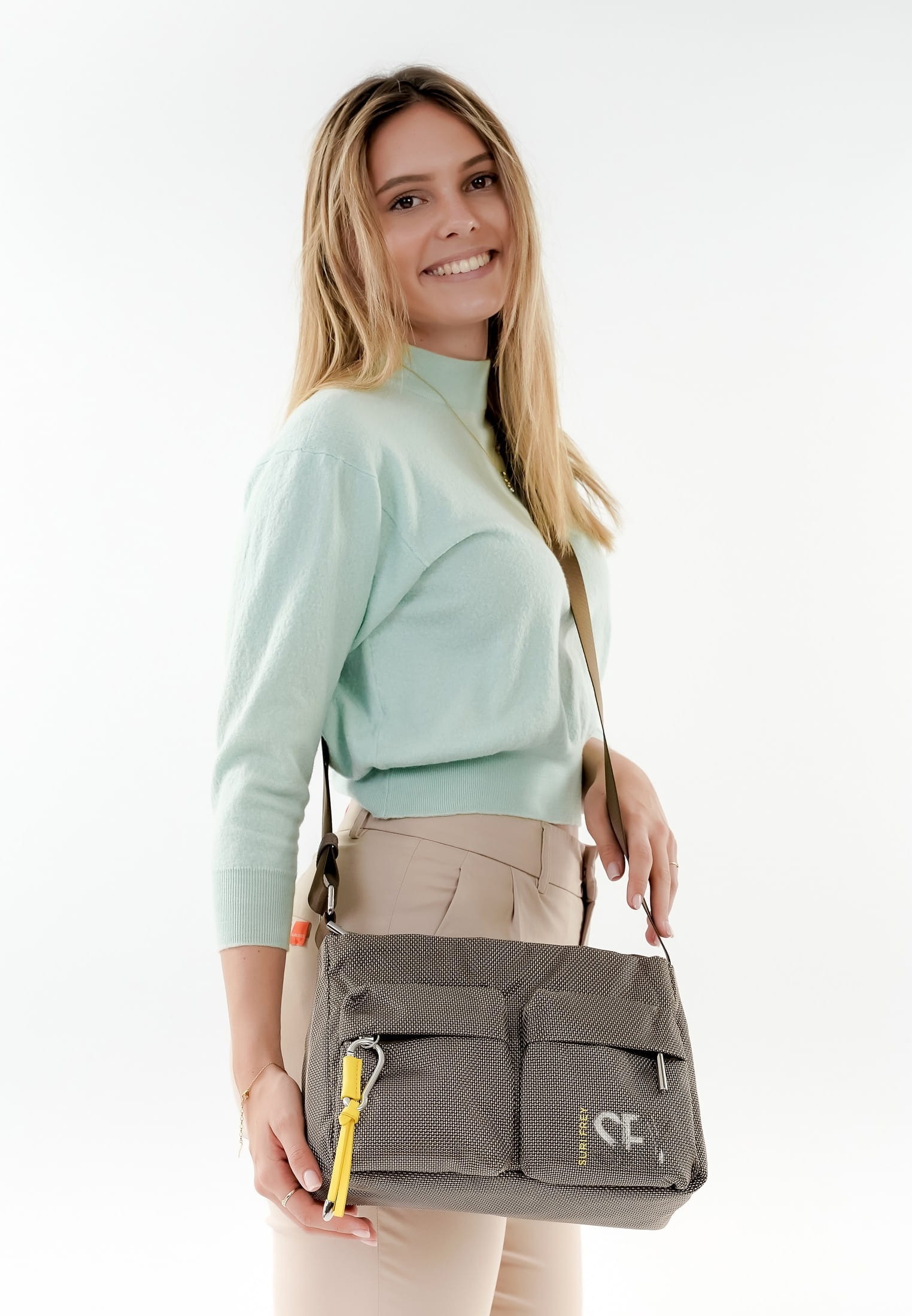 Suri Frey Sac à Main Large Zippered 18021-900 Taupe One Size unisex 2