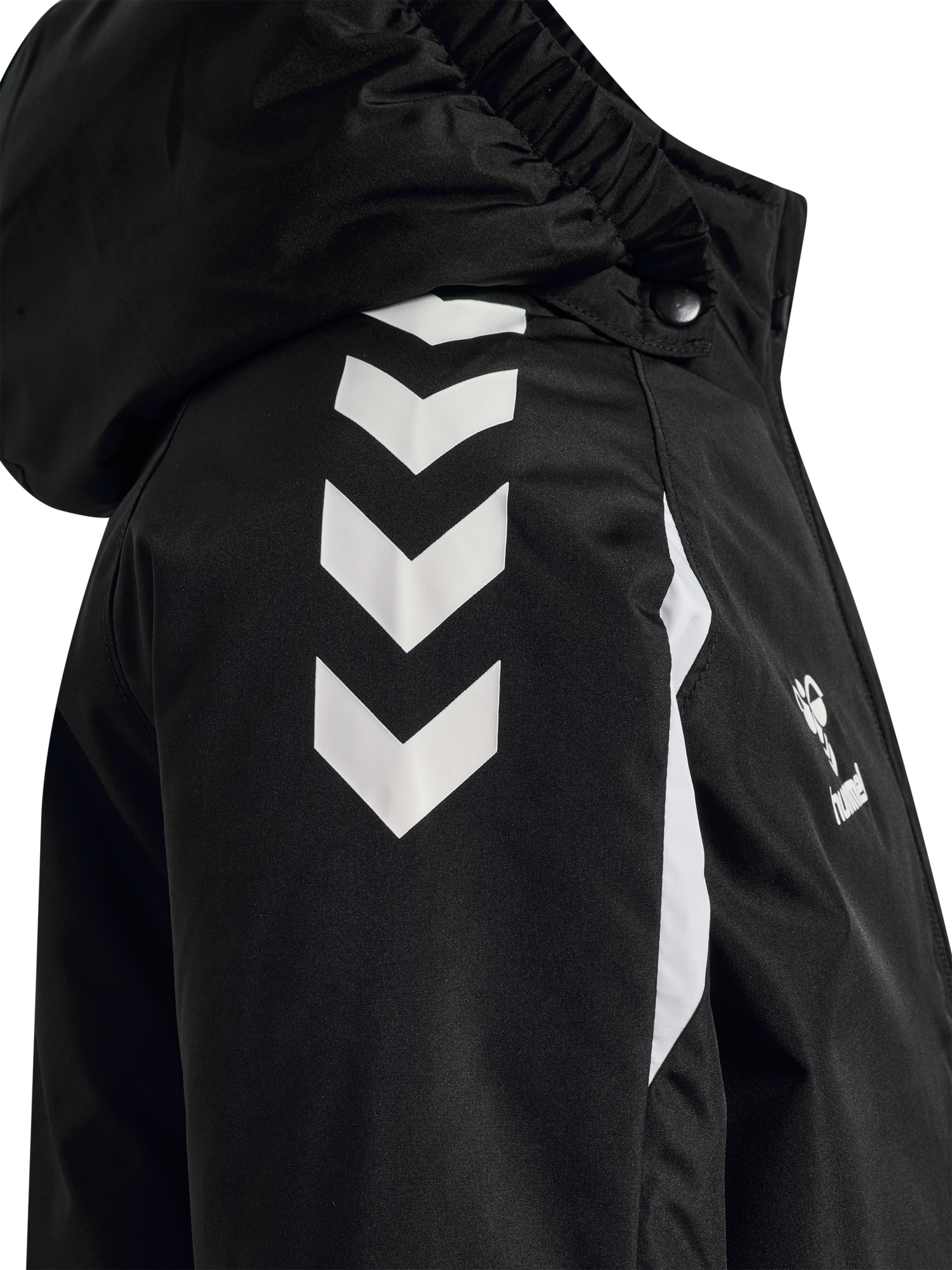 hummel Stadionjacke »HMLCORE 2.0 BENCH JACKET KIDS« für Kinder und Jugendliche, aus Polyester, aus Interlock-Stoff