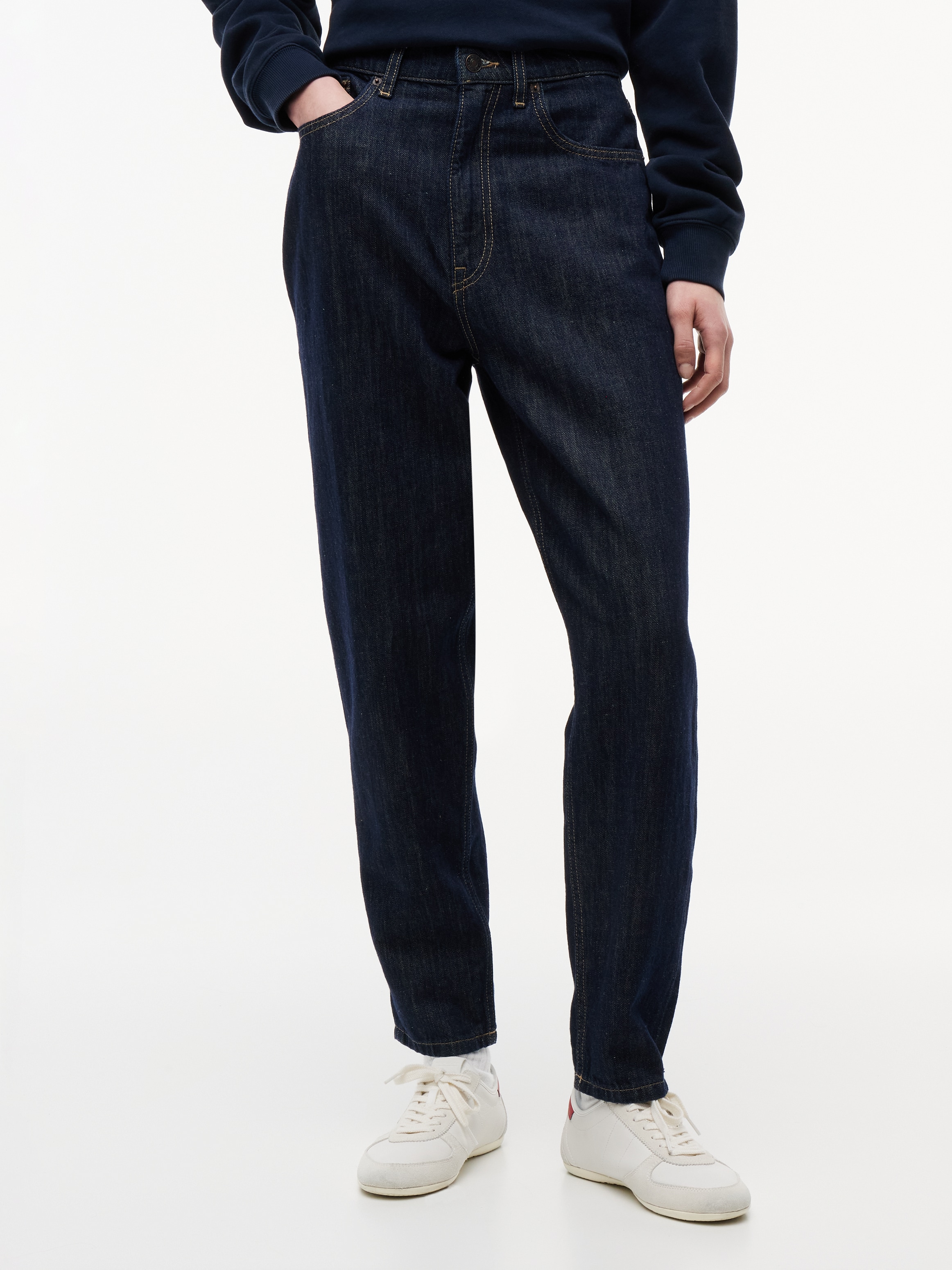 Tommy Jeans Mom-Jeans "MOM JEAN UH TPR RW" Ultra High Waist, Tapered Fit