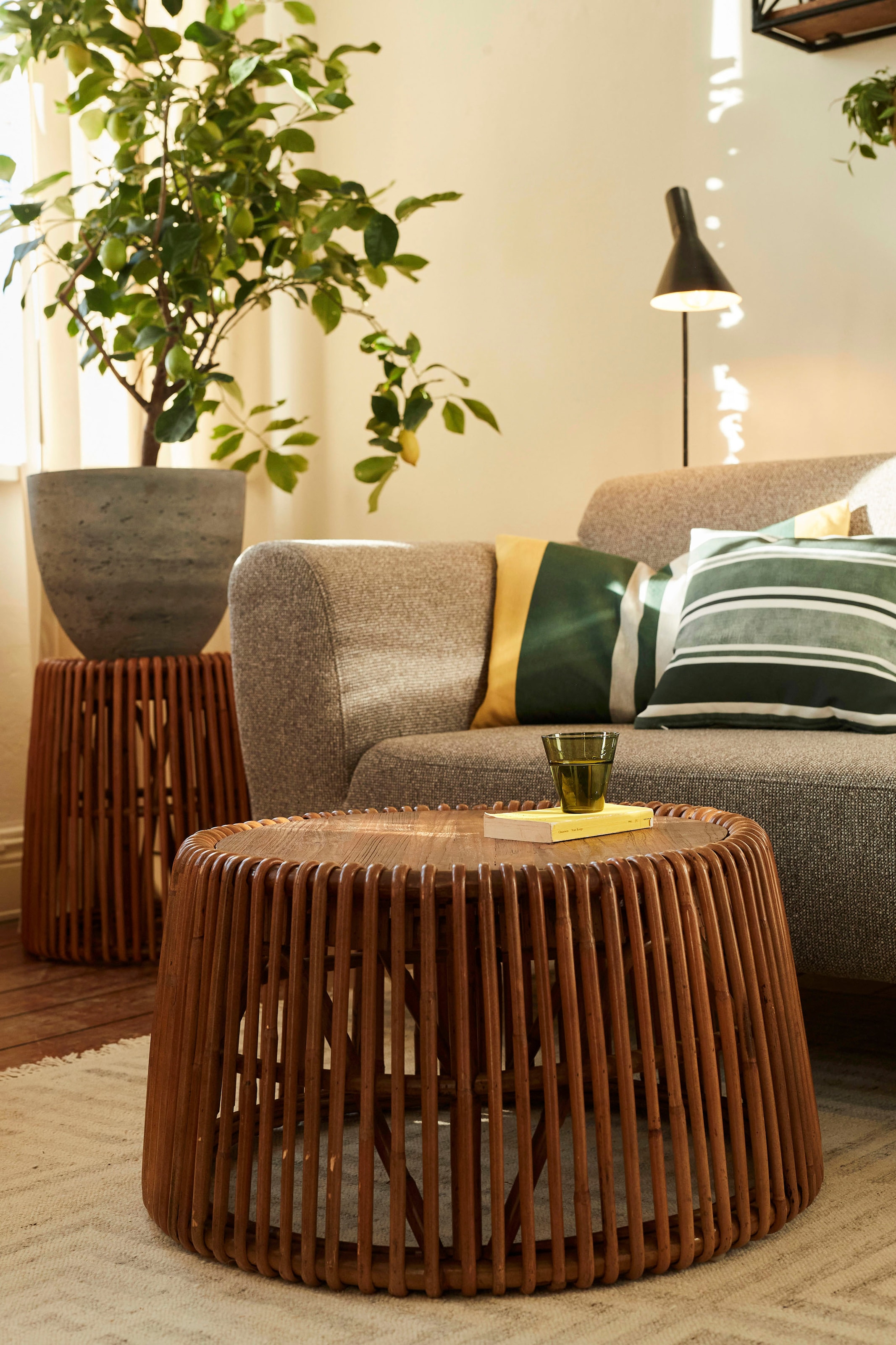 TOM TAILOR HOME Beistelltisch "T-RATTAN SIDE TABLE LARGE", großer Beistellt günstig online kaufen