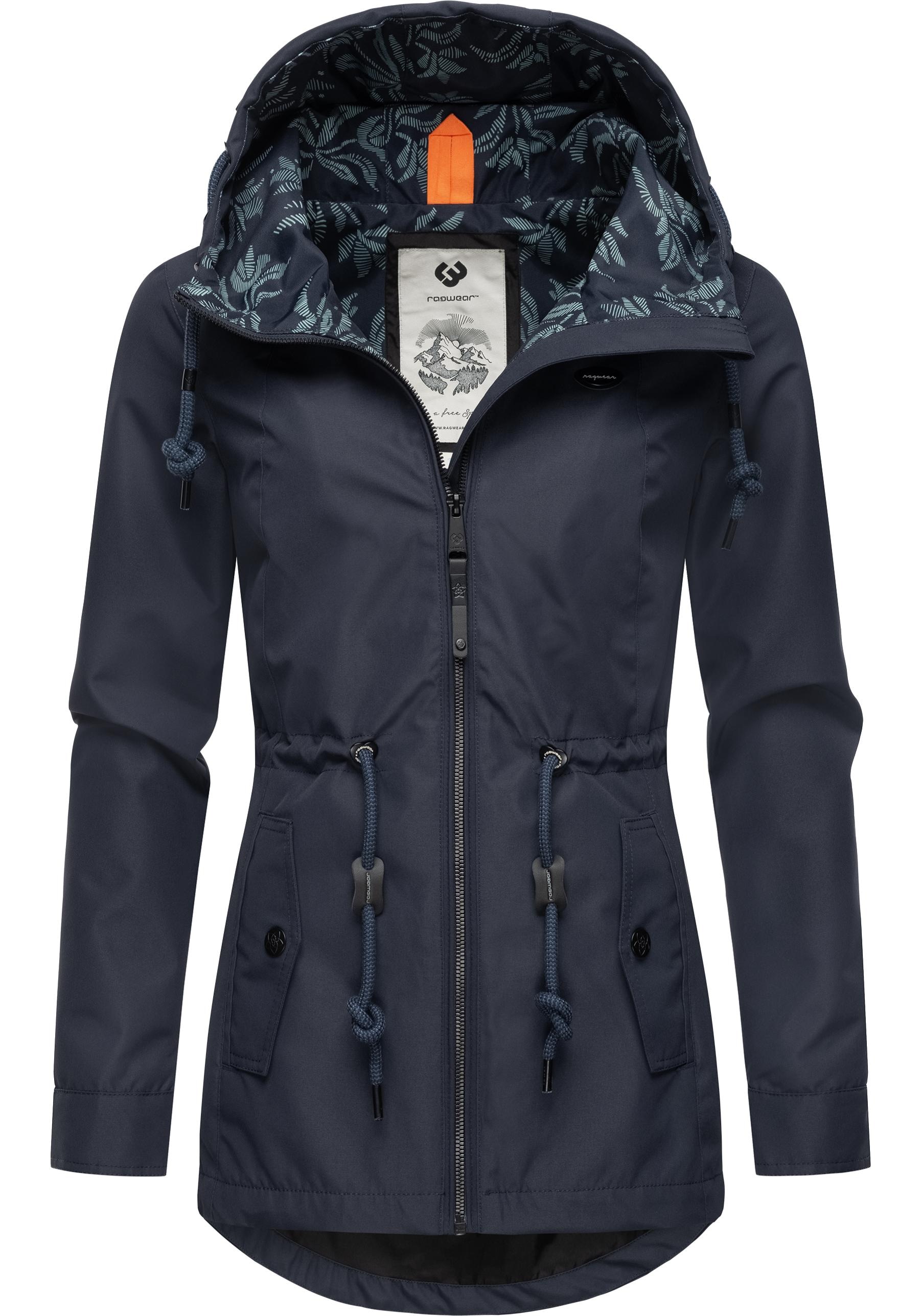 Outdoorjacke »Monadis«, mit Kapuze, Leichte Damen Übergangsjacke mit wasserdichtem...