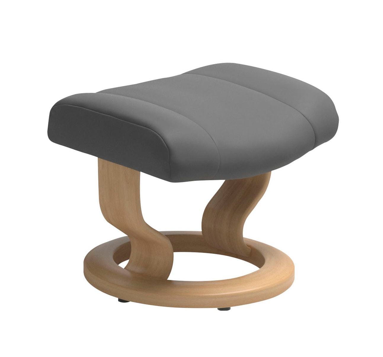 Stressless® Hocker »Garda«, mit Classic Base, Gestell Eichefarben bestellen  | BAUR